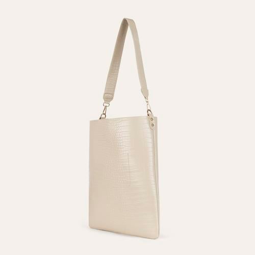  KROKODİL DESENLİ SHOPPER ÇANTA