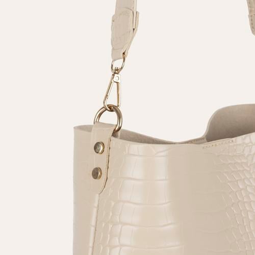  KROKODİL DESENLİ SHOPPER ÇANTA