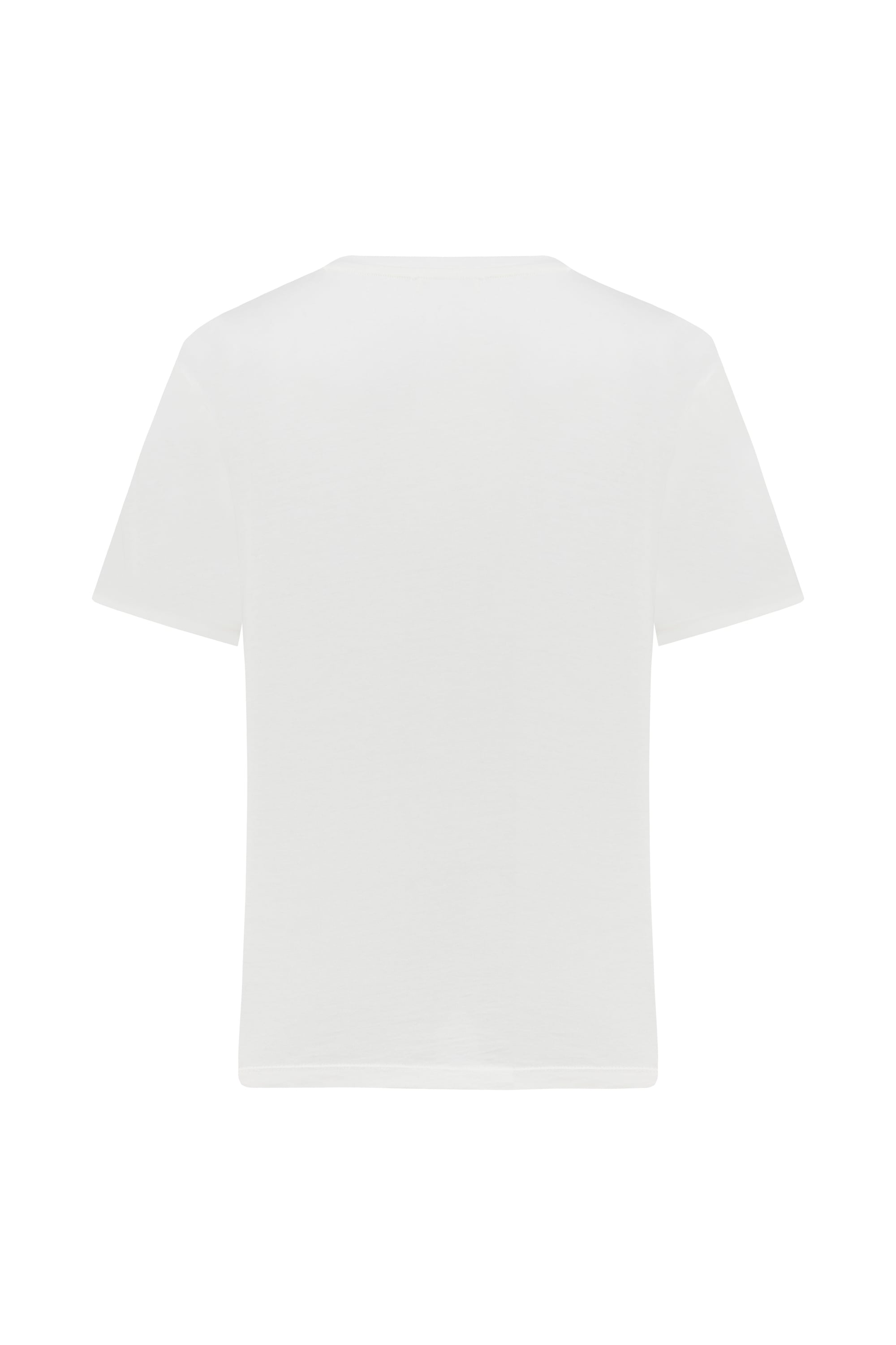 BİSİKLET YAKA KISA KOLLU T-SHIRT