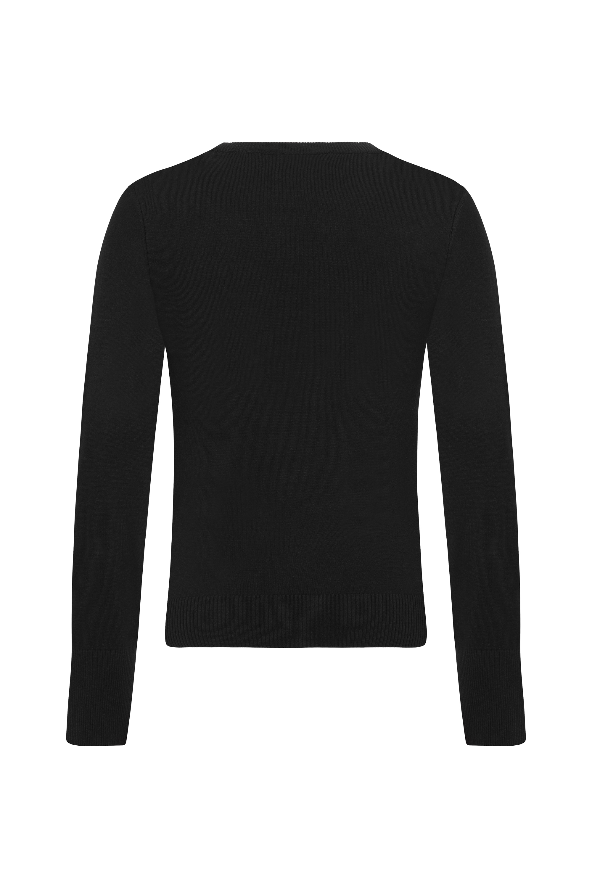 BİSİKLET YAKA TRİKO KAZAK