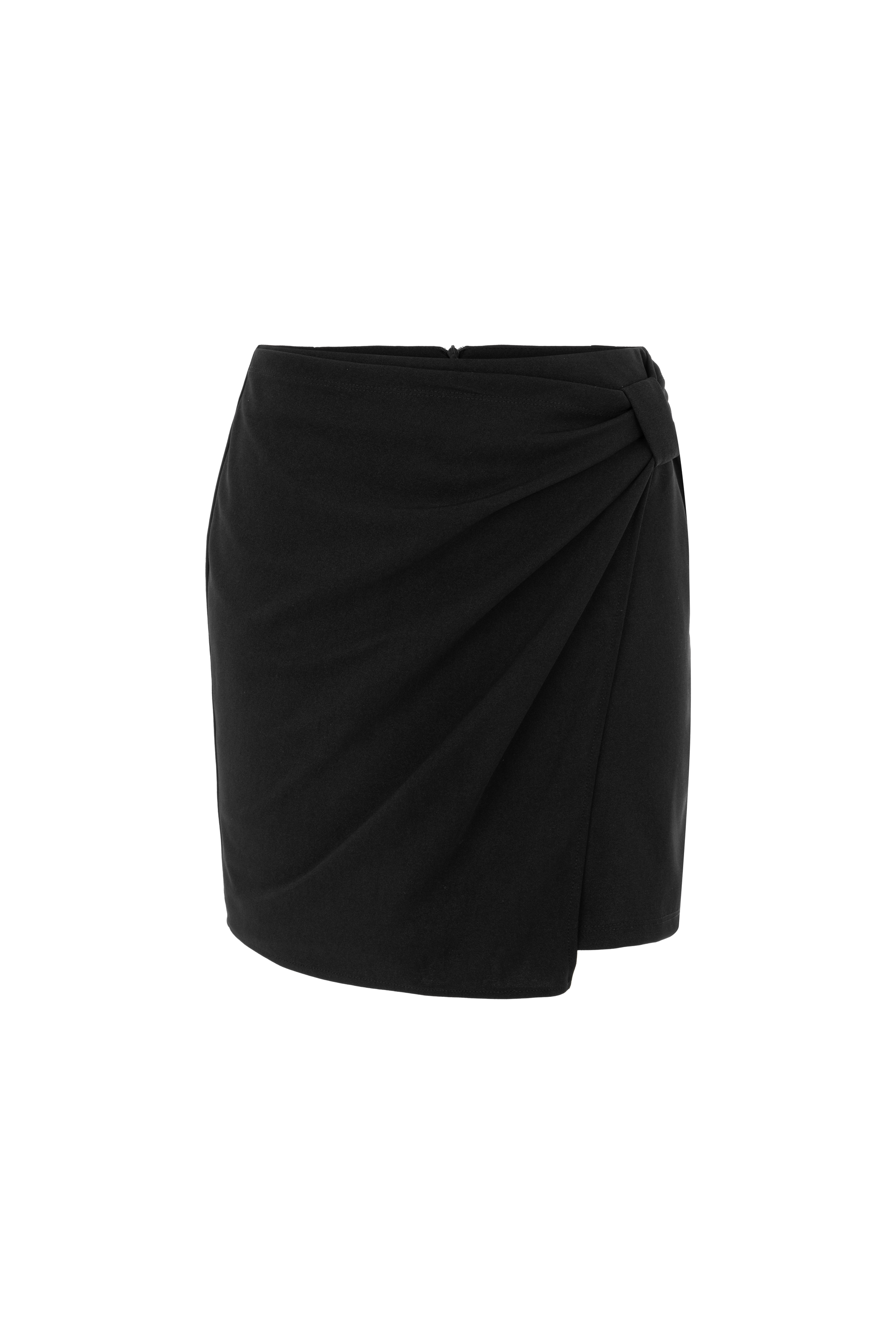 DRAPELİ MİNİ ETEK