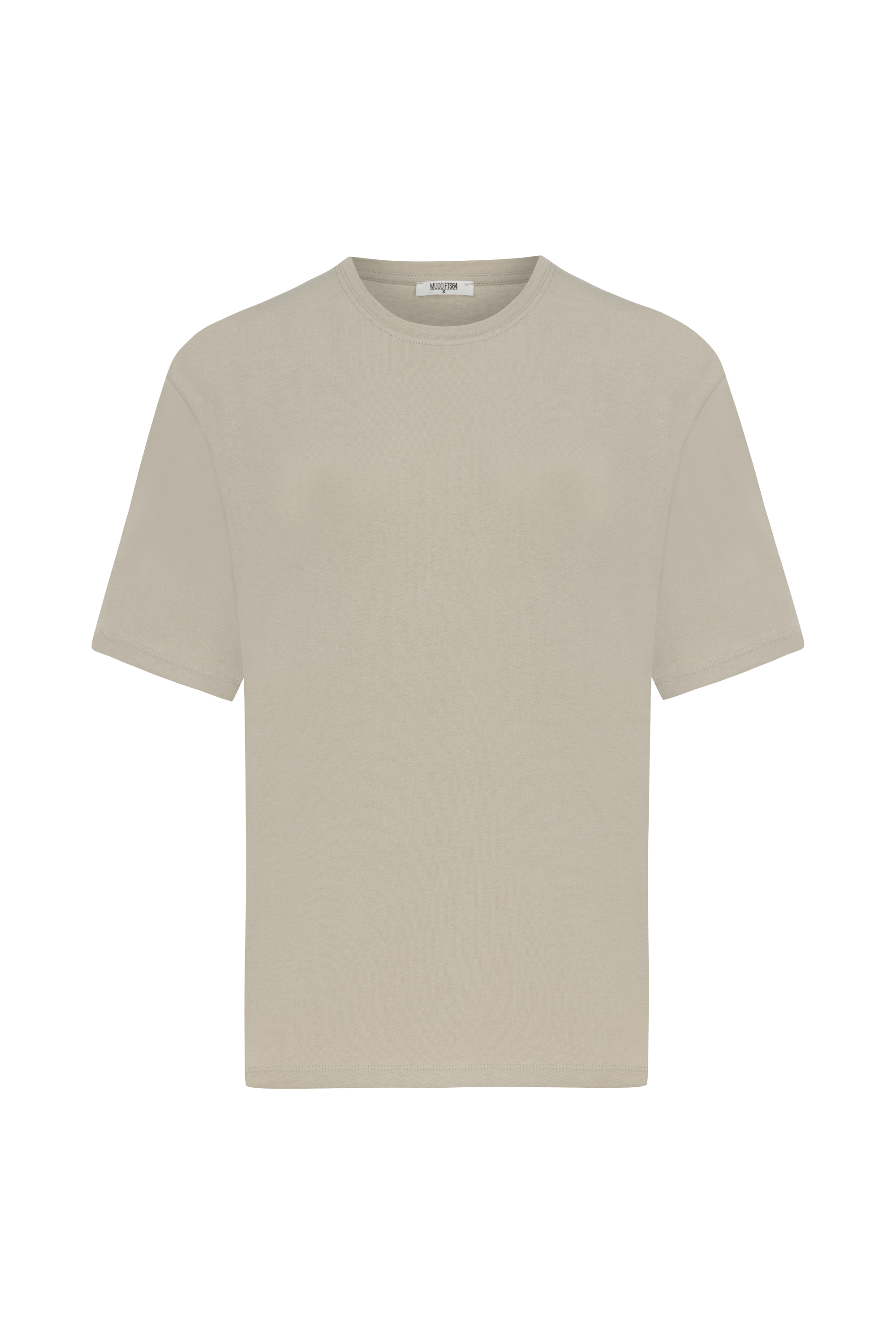 BİSİKLET YAKA KISA KOLLU T-SHIRT