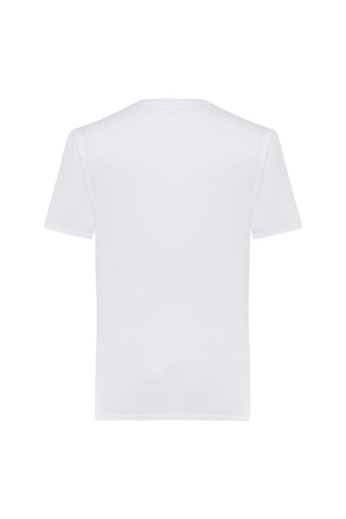  MARİN DETAYLI KISA KOLLU T-SHIRT