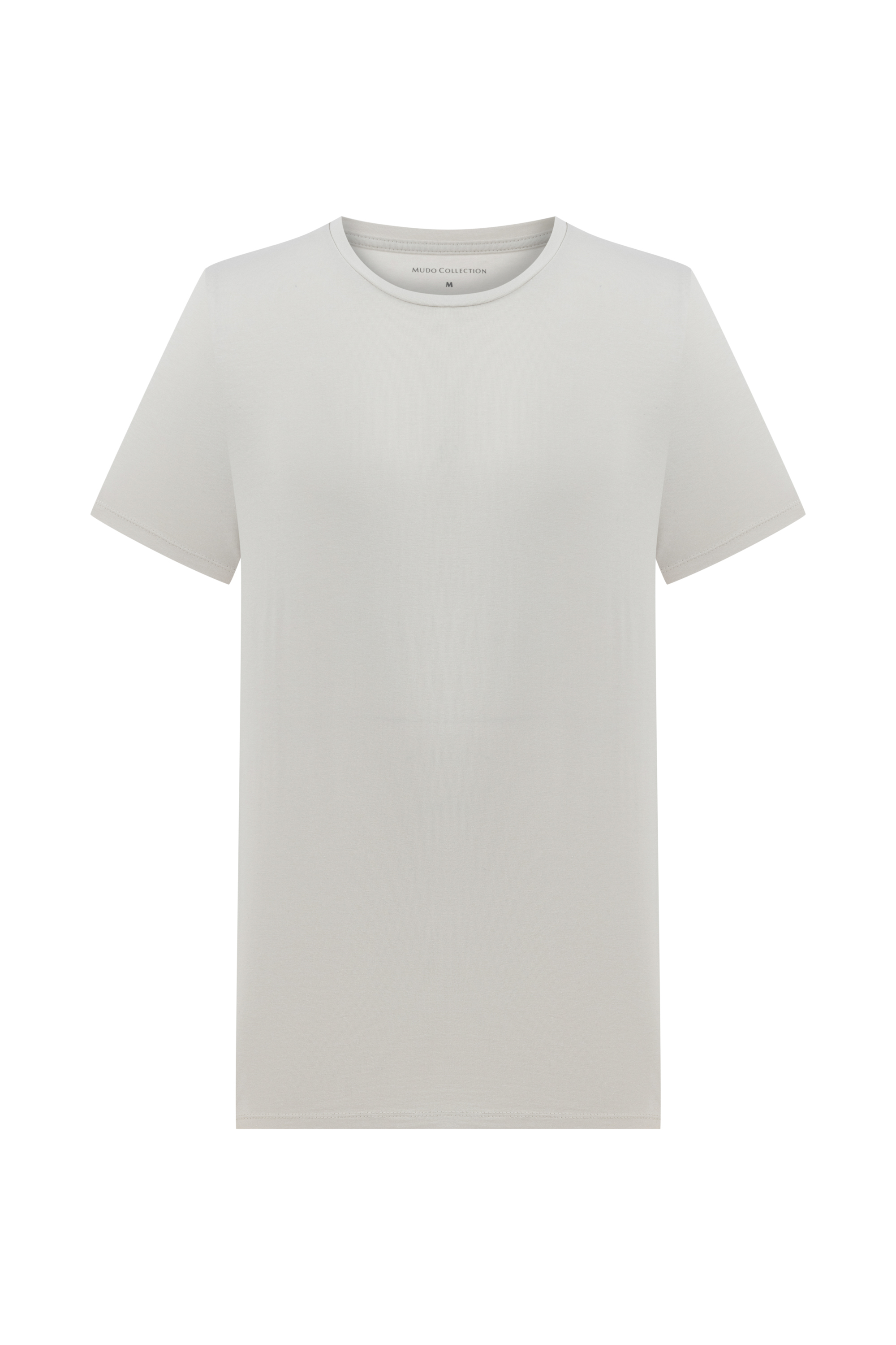 BİSİKLET YAKA KISA KOLLU T-SHIRT