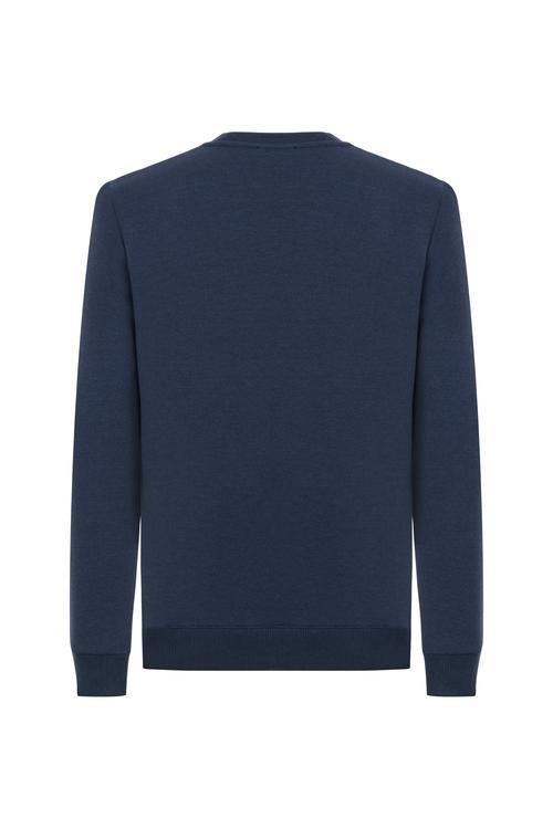  NAKIŞ DETAYLI BİSİKLET YAKA SWEATSHIRT