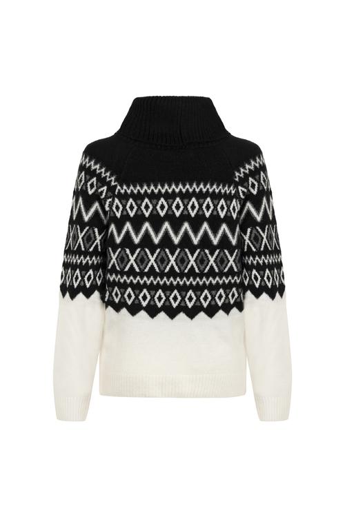  JAKARLI BALIKÇI YAKA TRİKO KAZAK