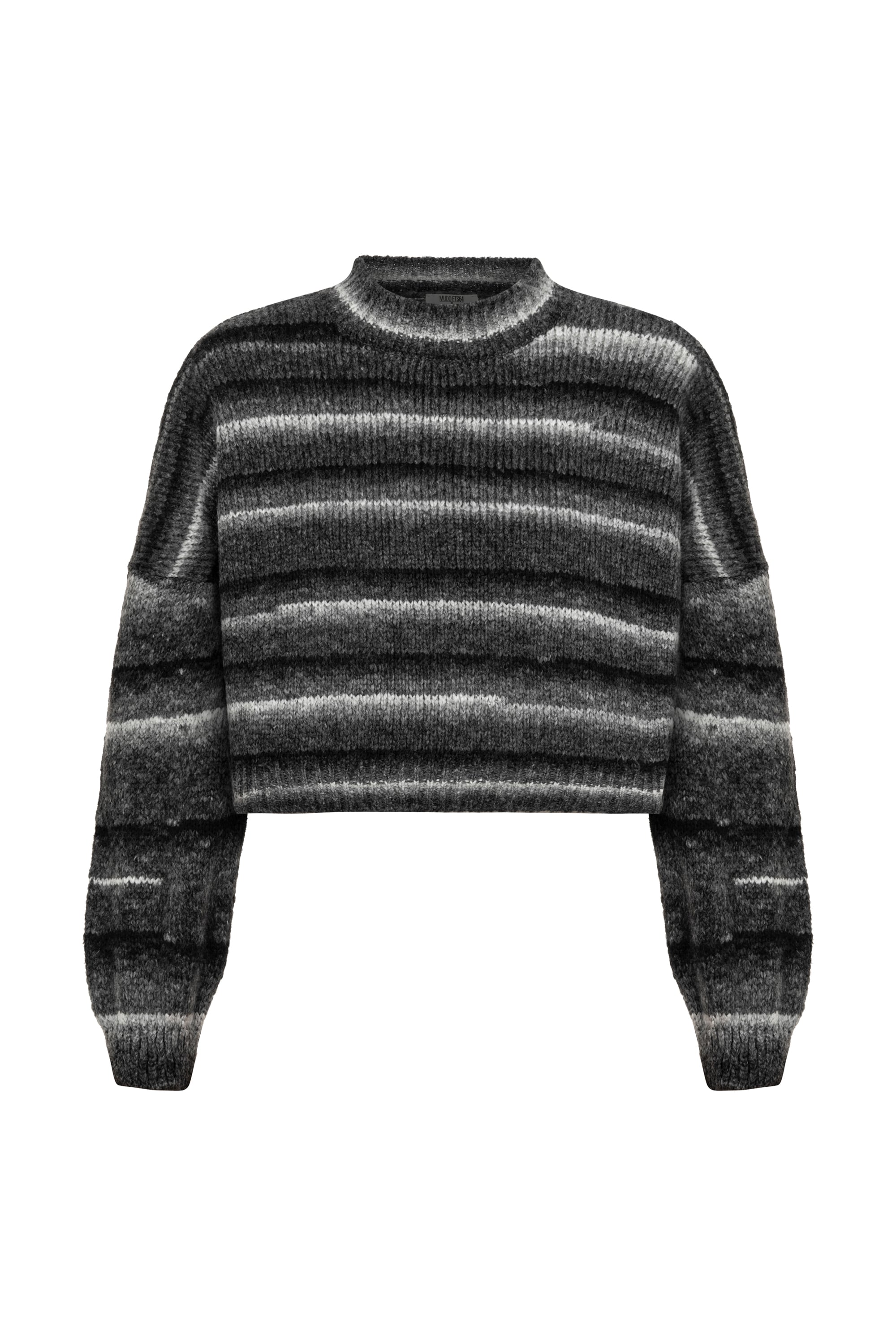 ÇİZGİLİ BİSİKLET YAKA TRİKO KAZAK