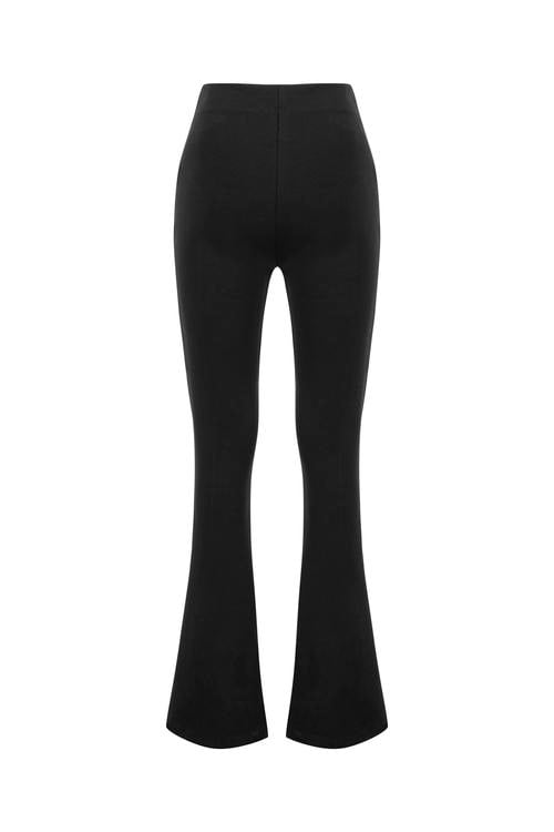  FLARE KESİM ÖRME PANTOLON