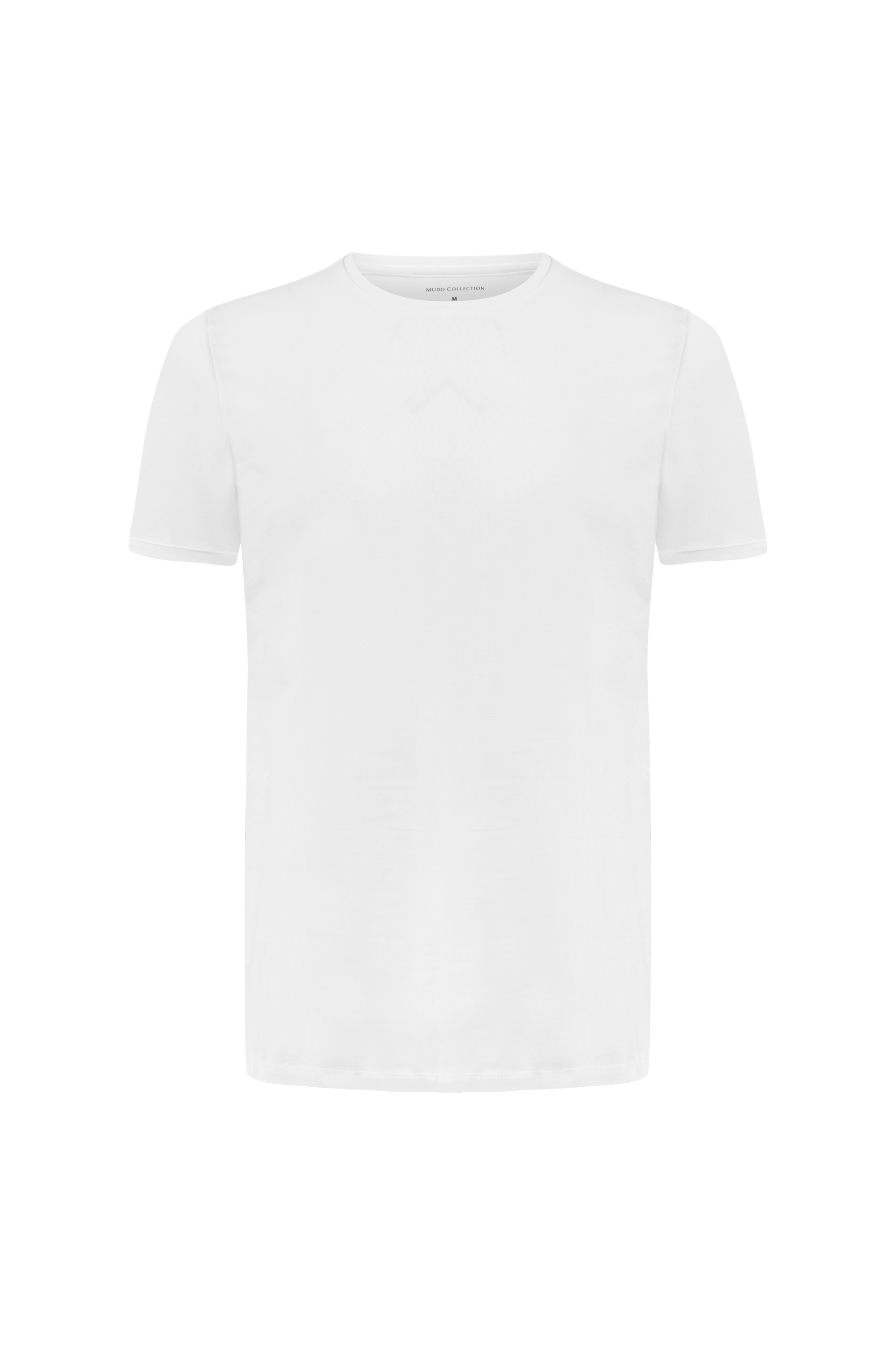 BİSİKLET YAKA KISA KOLLU T-SHIRT