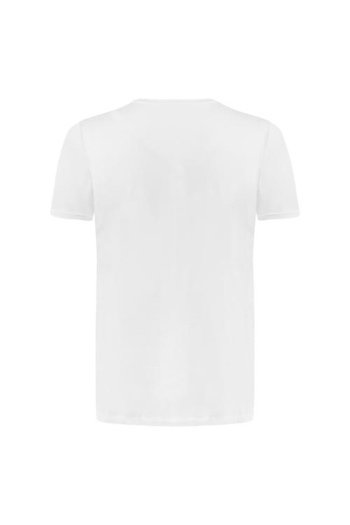  BİSİKLET YAKA KISA KOLLU T-SHIRT