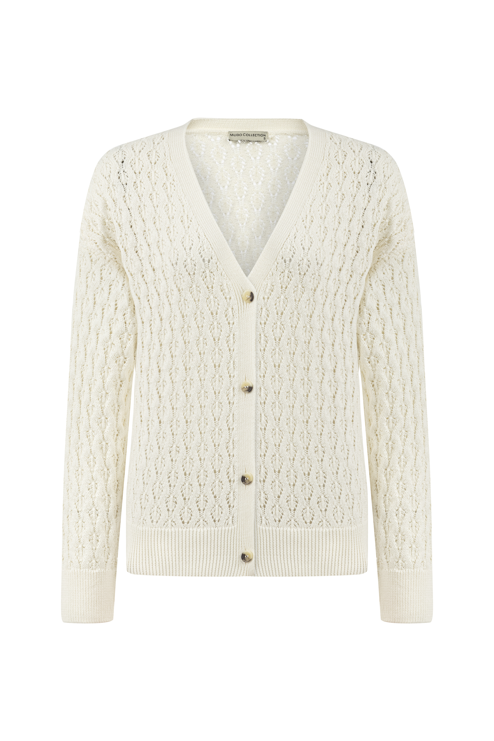 V YAKA DÜĞMELİ TRİKO HIRKA