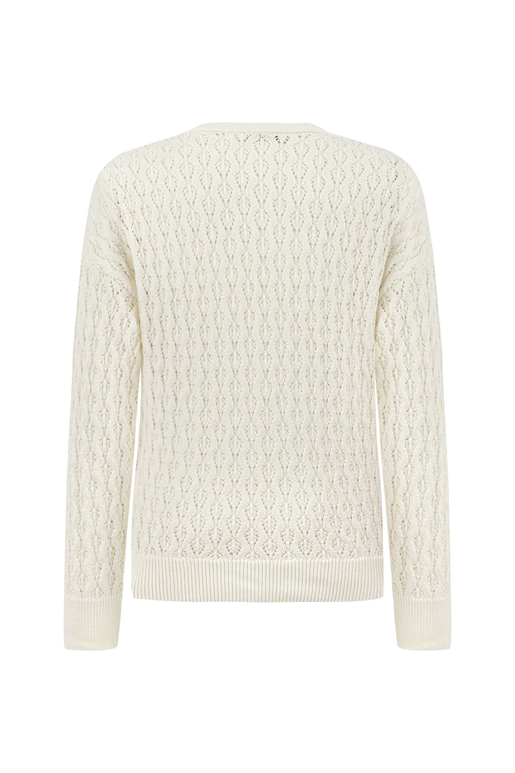 V YAKA DÜĞMELİ TRİKO HIRKA