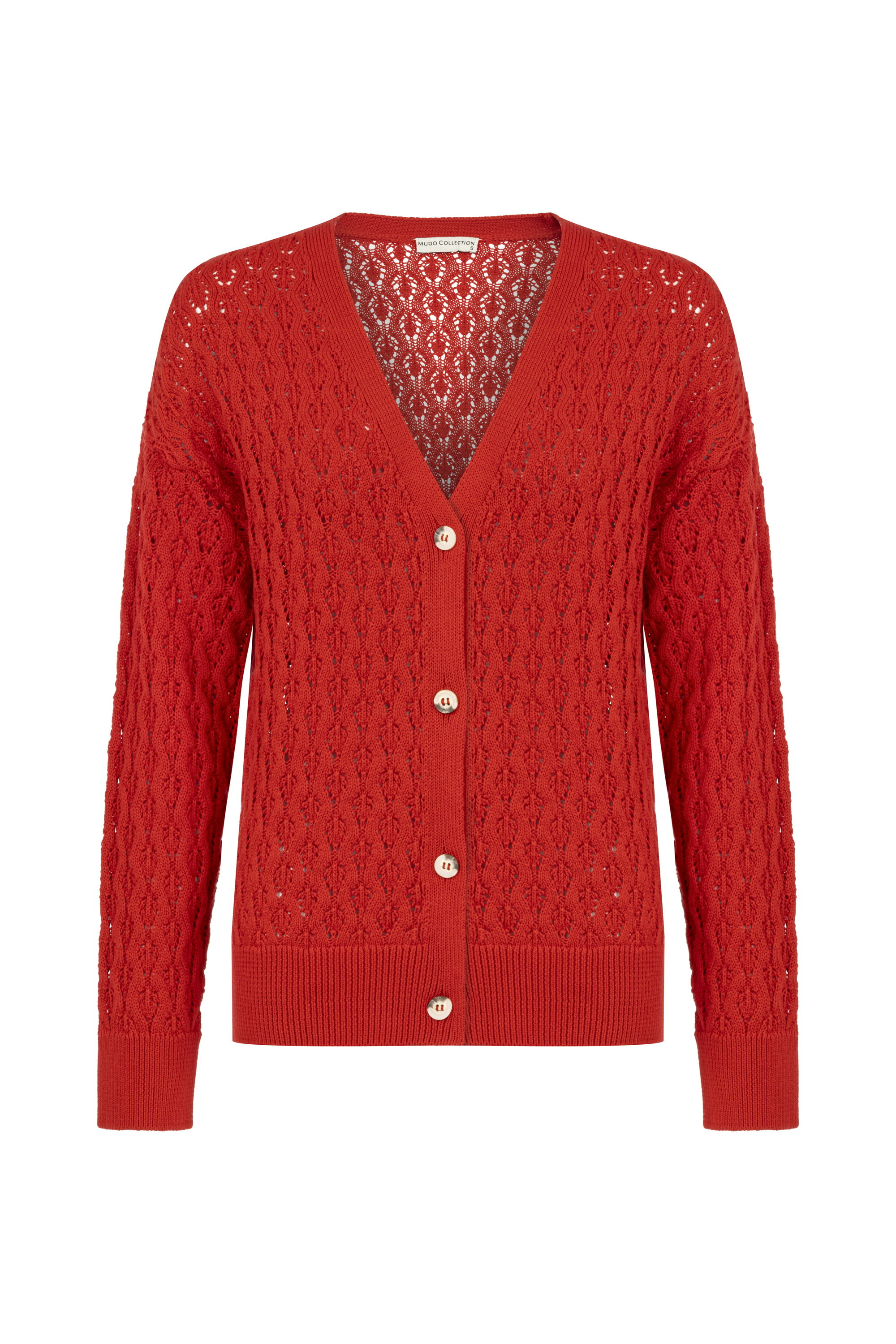 V YAKA DÜĞMELİ TRİKO HIRKA