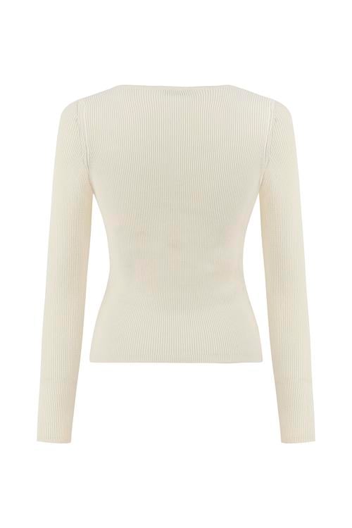  KALP YAKA TRİKO KAZAK