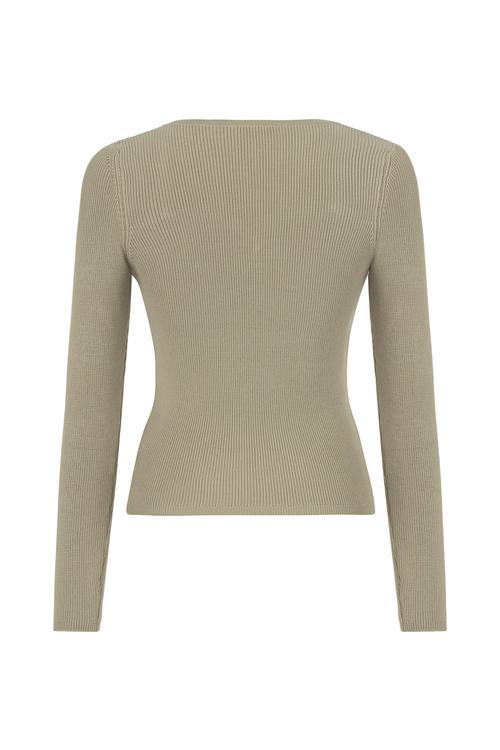  KALP YAKA TRİKO KAZAK