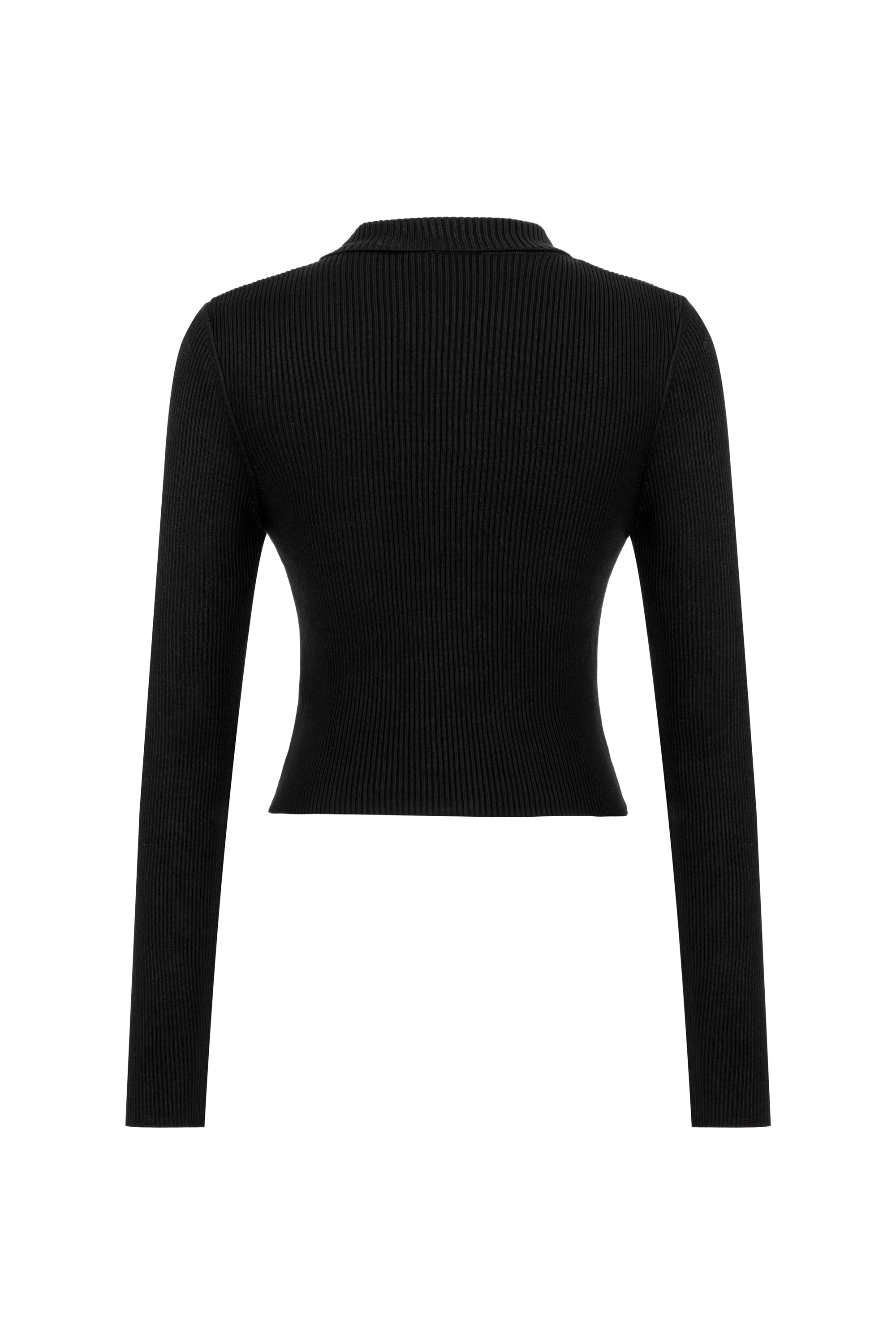 FİTİLLİ POLO YAKA TRİKO HIRKA