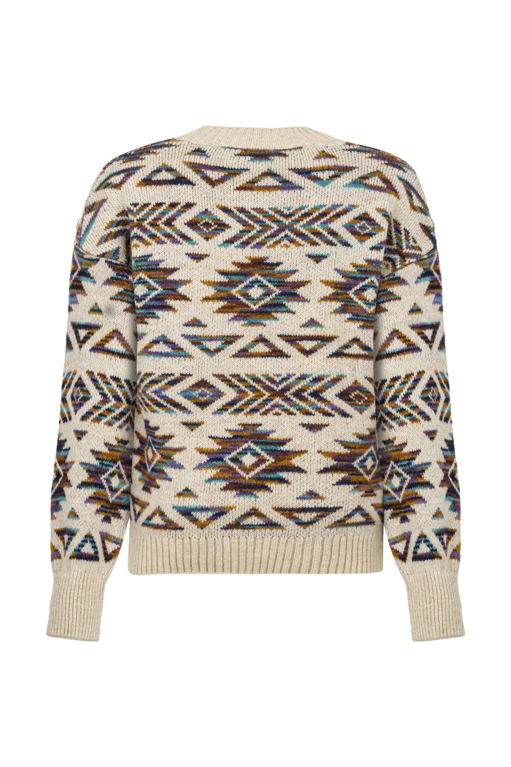 JAKARLI BİSİKLET YAKA TRİKO KAZAK