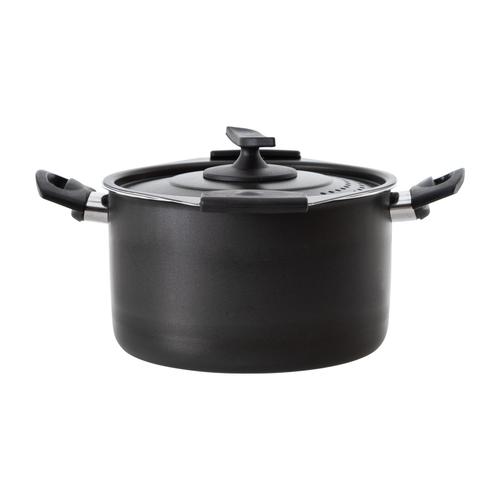  MAKARNA TENCERESİ SİYAH 20 CM