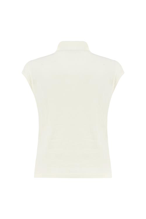  DİK YAKA KOLSUZ T-SHIRT