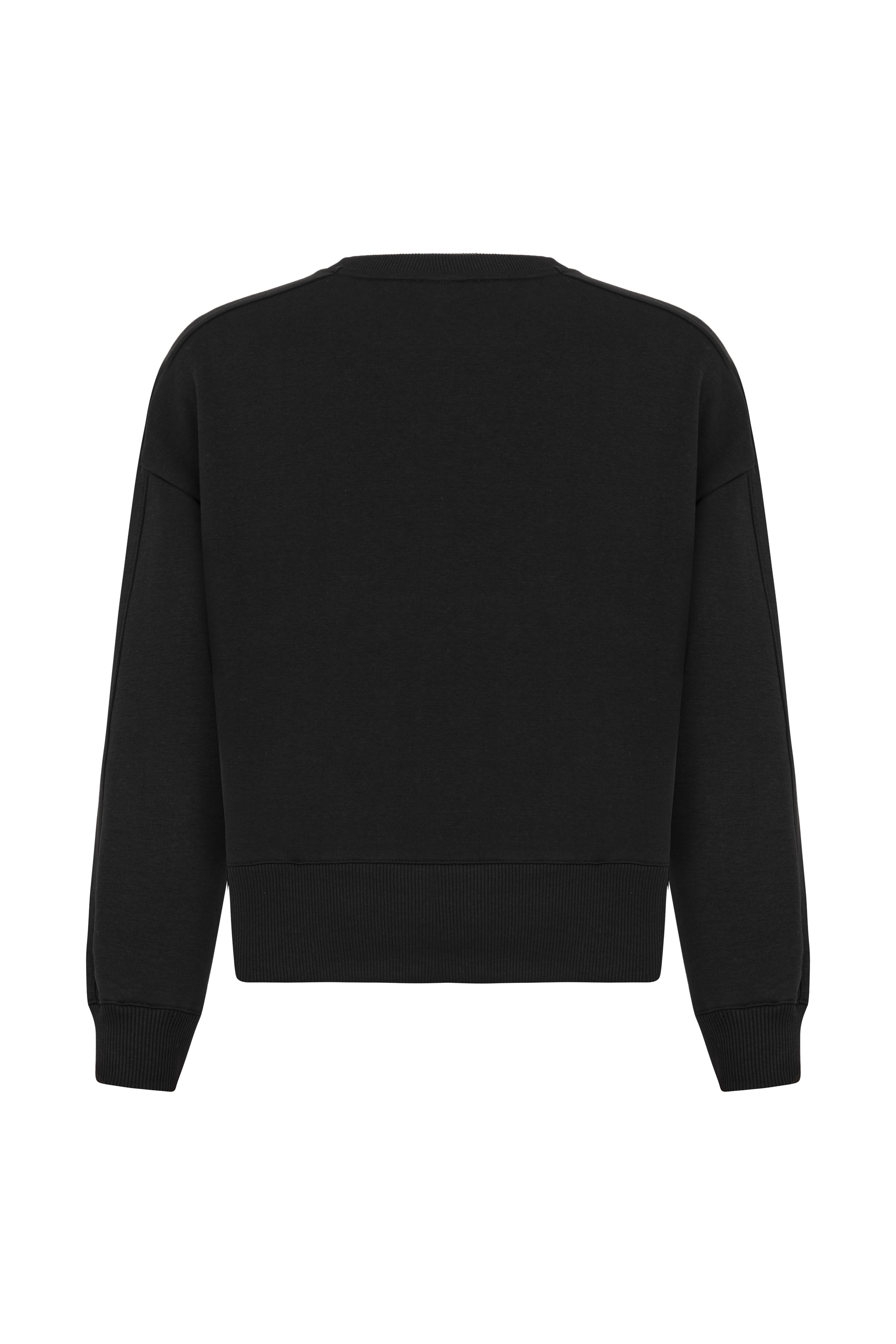 BİSİKLET YAKA SWEATSHIRT