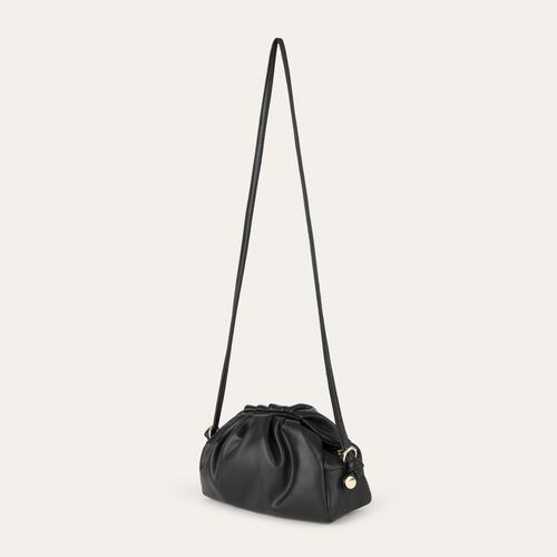  BÜZGÜLÜ DERİ GÖRÜNÜMLÜ OMUZ ÇANTASI