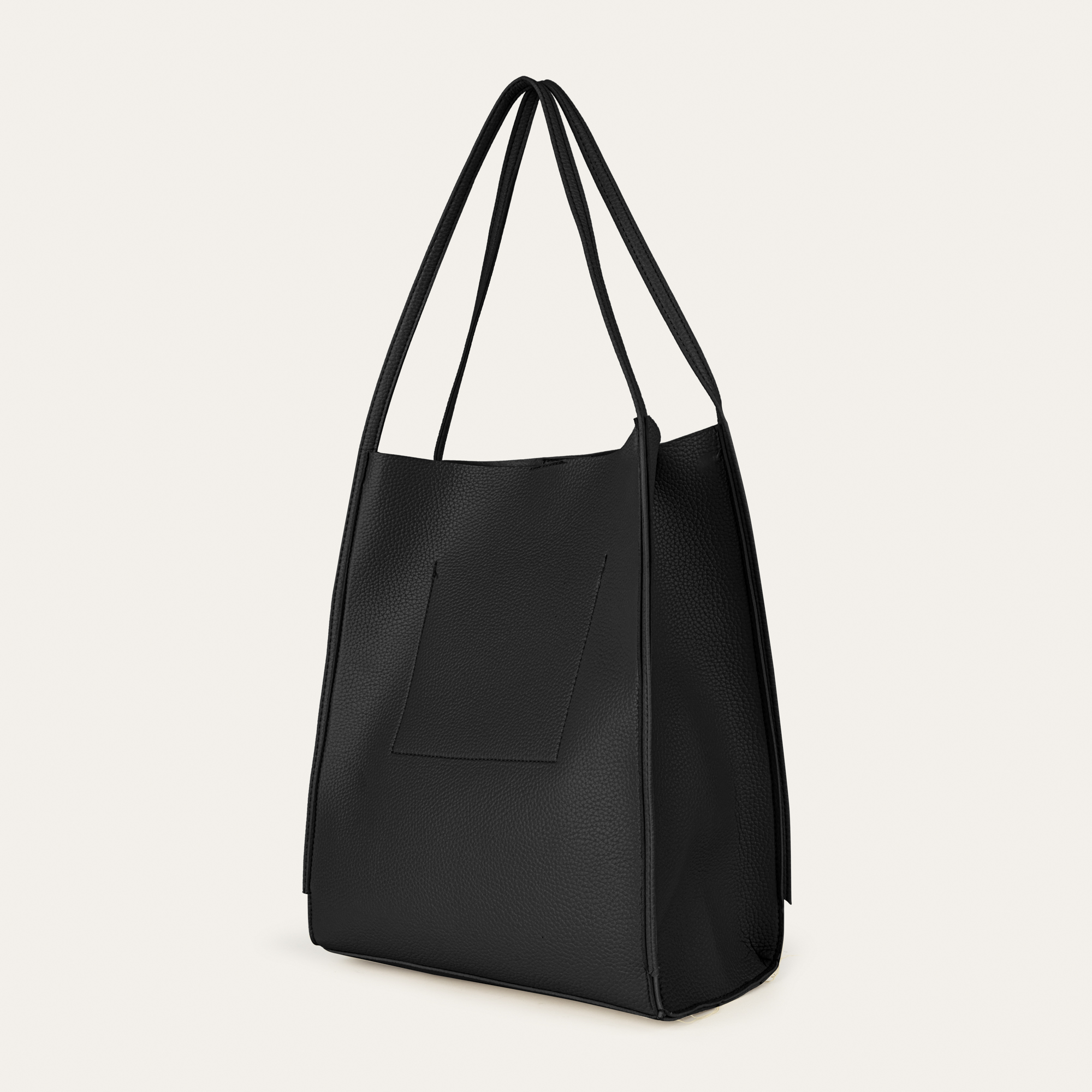 DERİ GÖRÜNÜMLÜ EL ÇANTASI