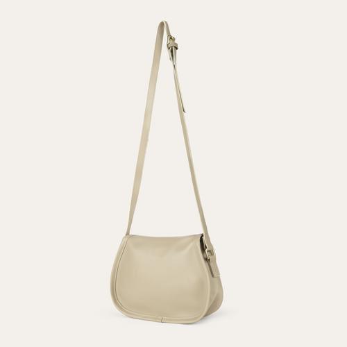  TOKA DETAYLI DERİ GÖRÜNÜMLÜ OMUZ ÇANTASI