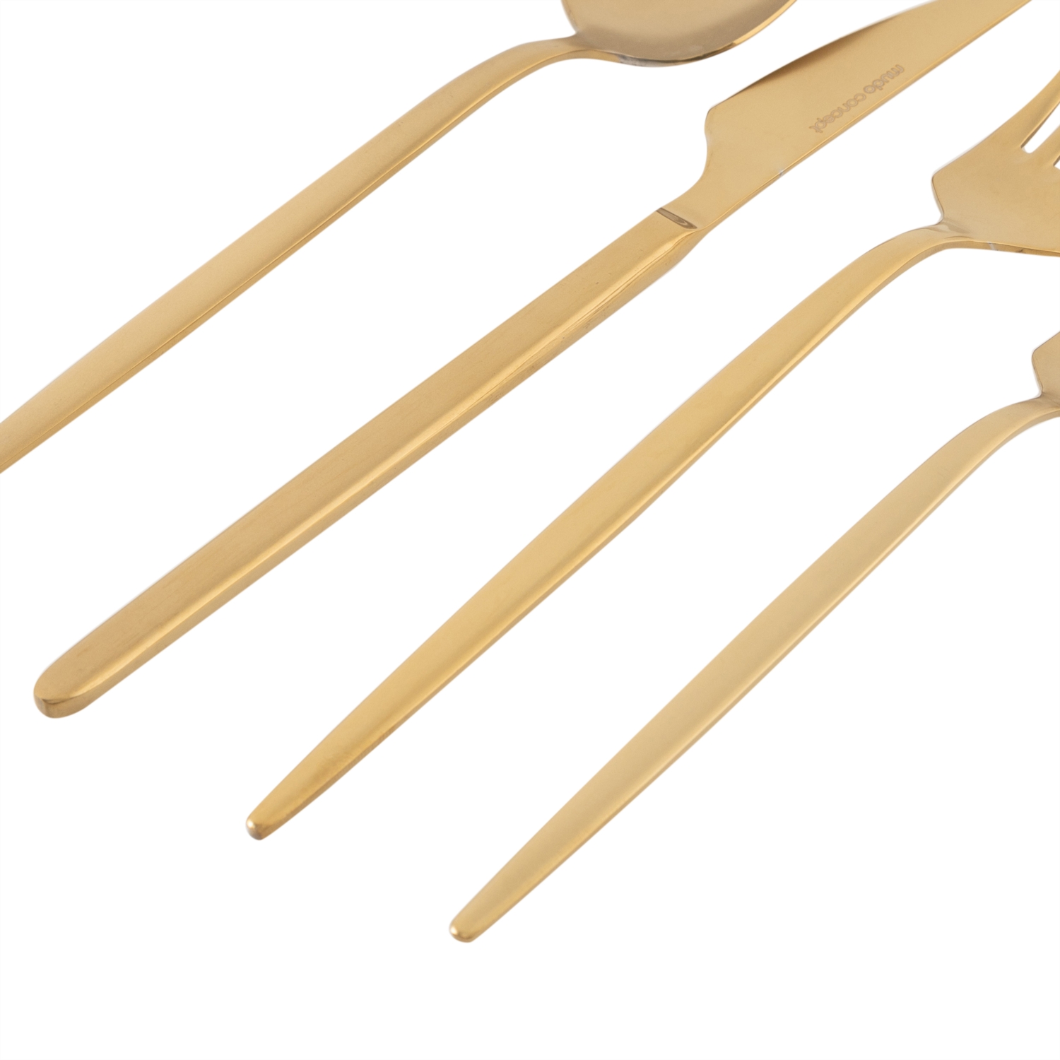 GRAND 24 PARÇA ÇATAL KAŞIK BIÇAK TAKIMI- MAT GOLD