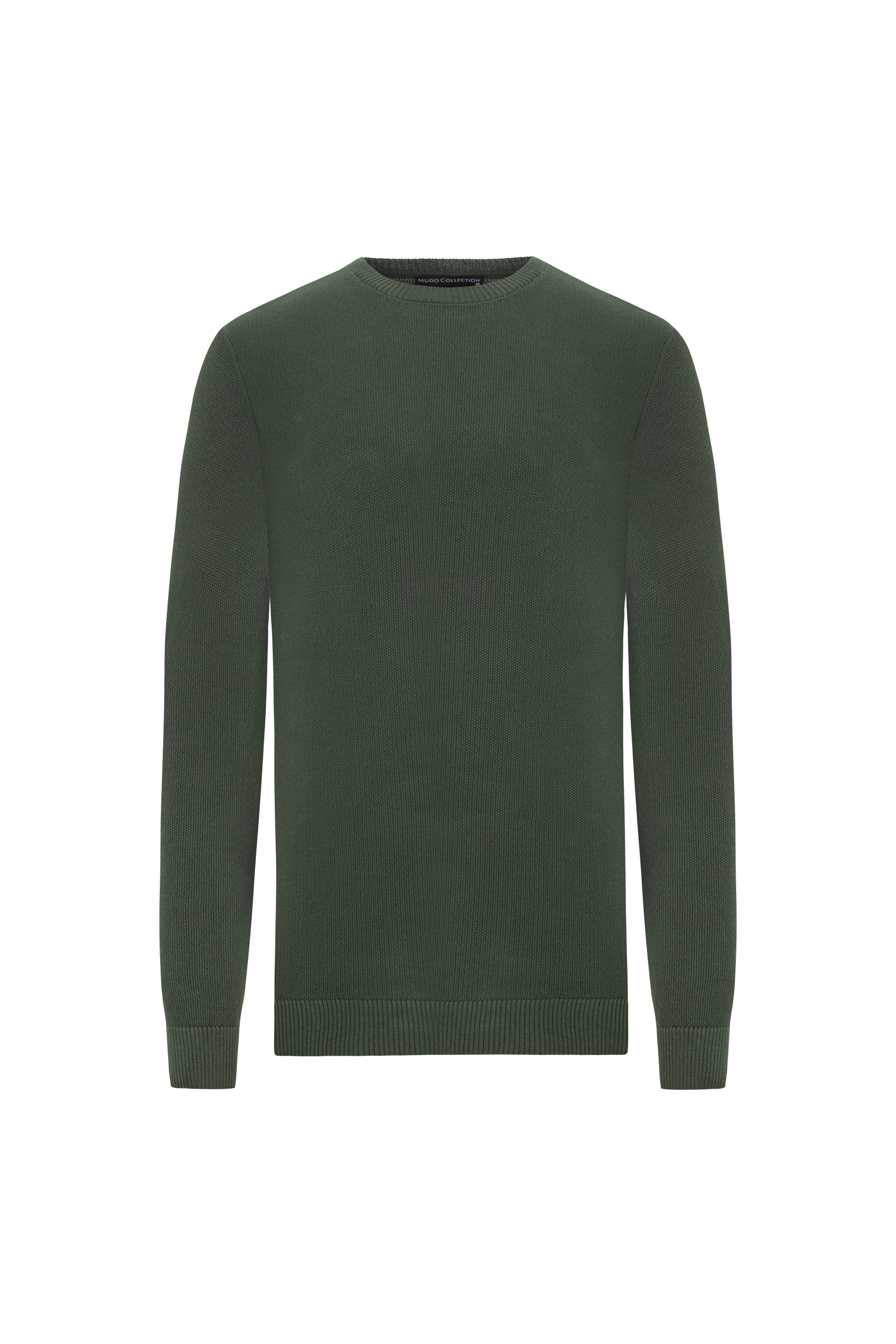 BİSİKLET YAKA TRİKO KAZAK