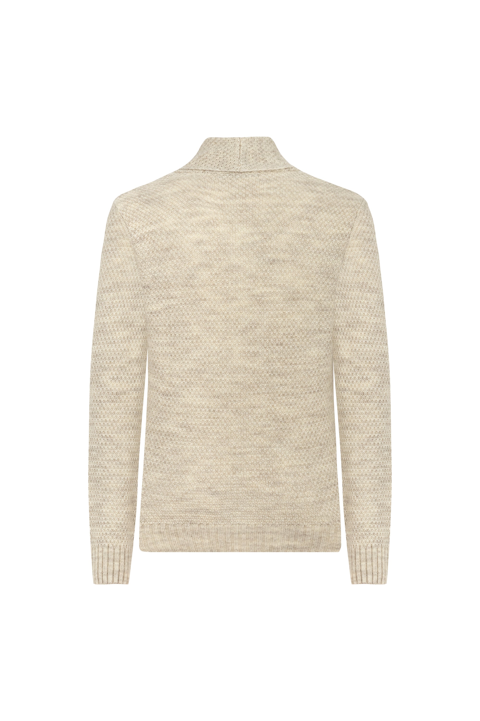 YÜN KARIŞIMLI ŞAL YAKA TRİKO HIRKA