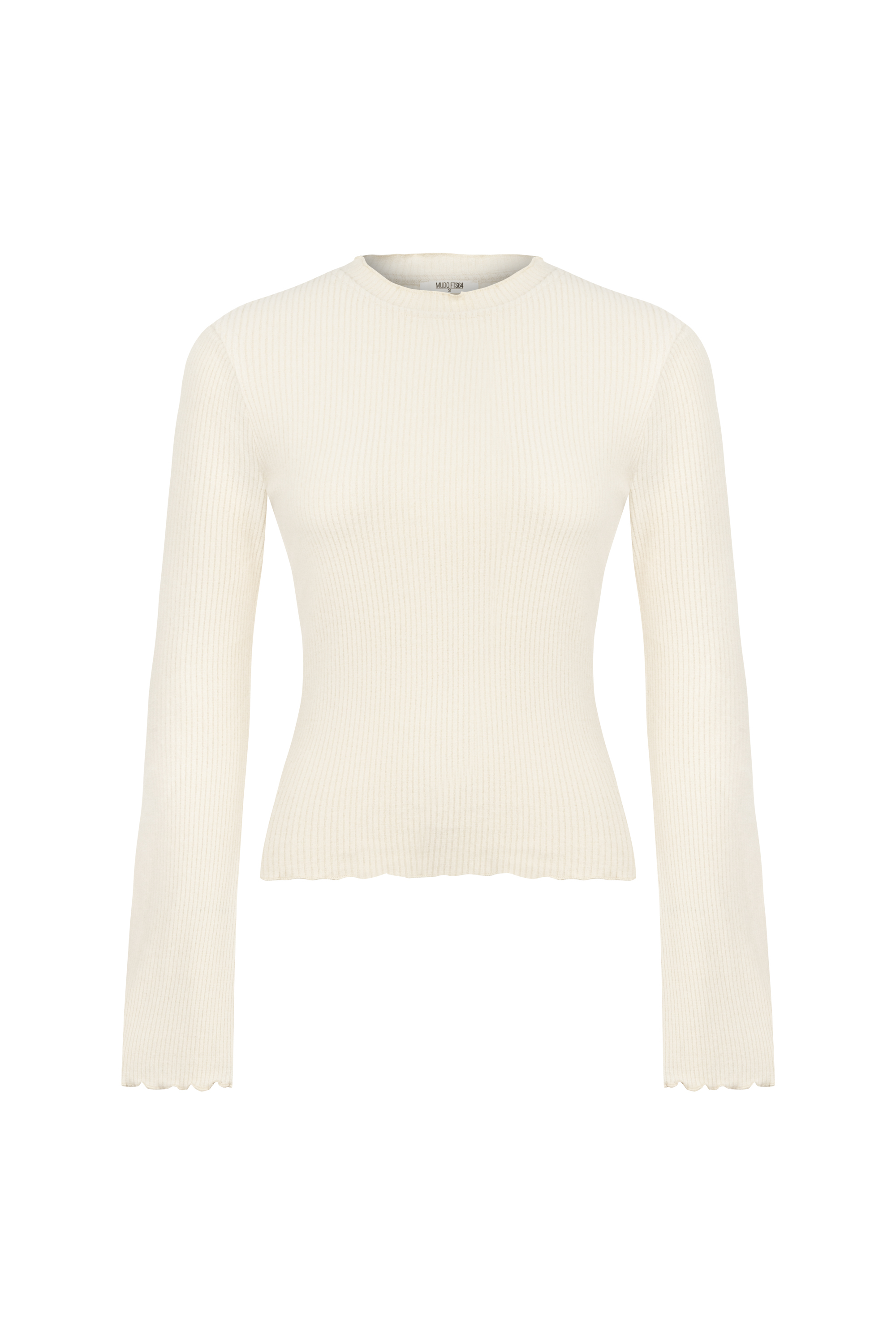 FİTİLLİ BİSİKLET YAKA BLUZ