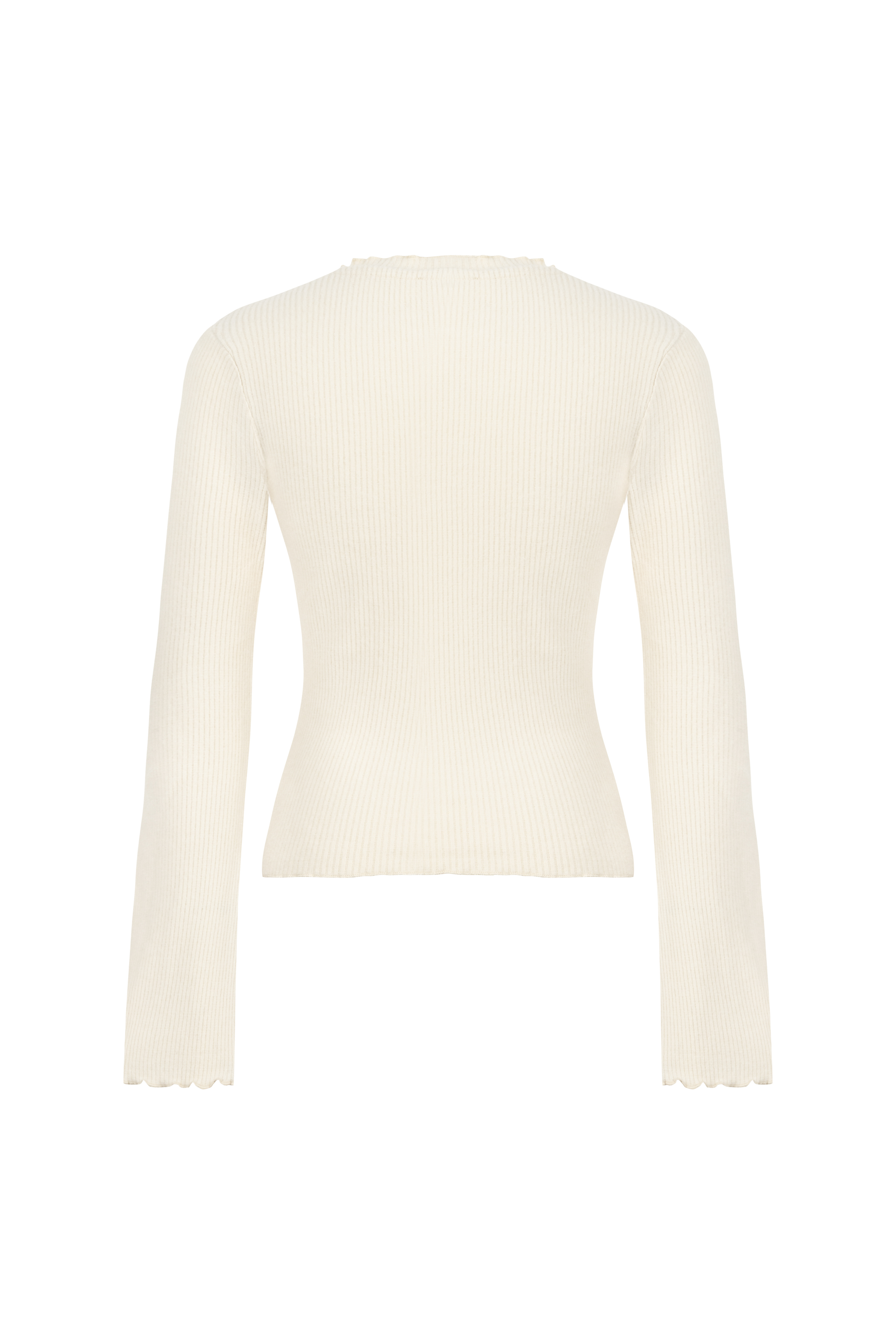 FİTİLLİ BİSİKLET YAKA BLUZ