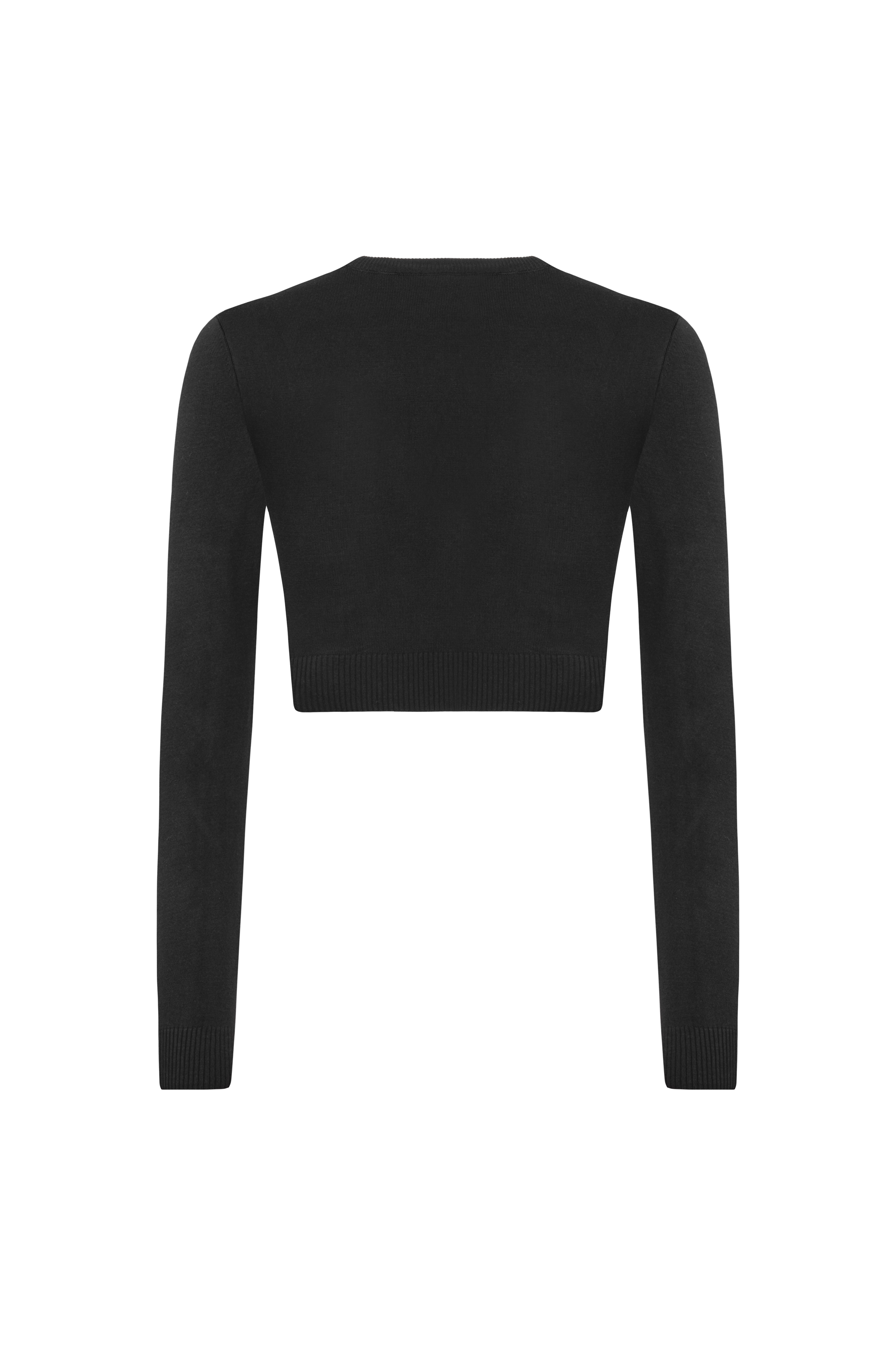 BİSİKLET YAKA TRİKO KAZAK