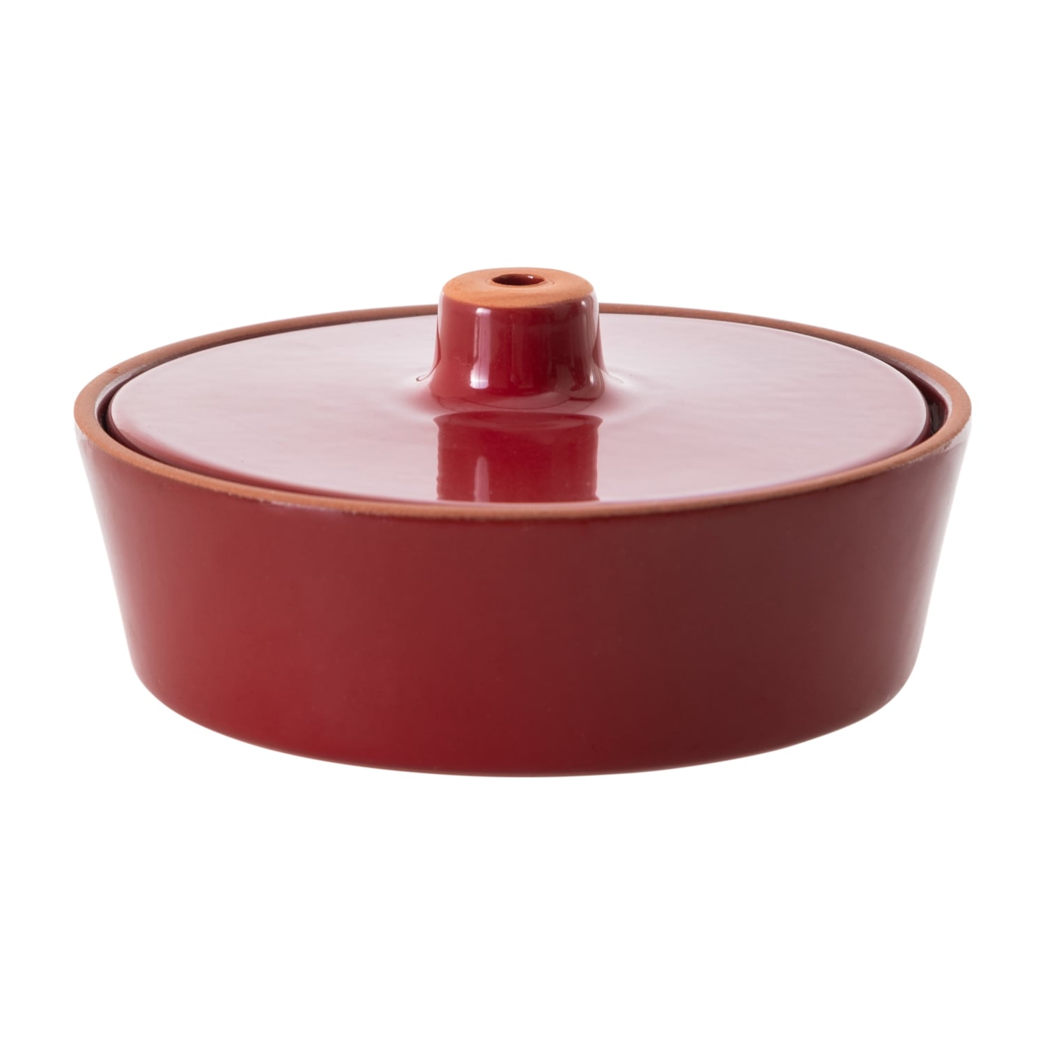 NATURAL KAPAKLI MİNİ GÜVEÇ KIRMIZI 400ML