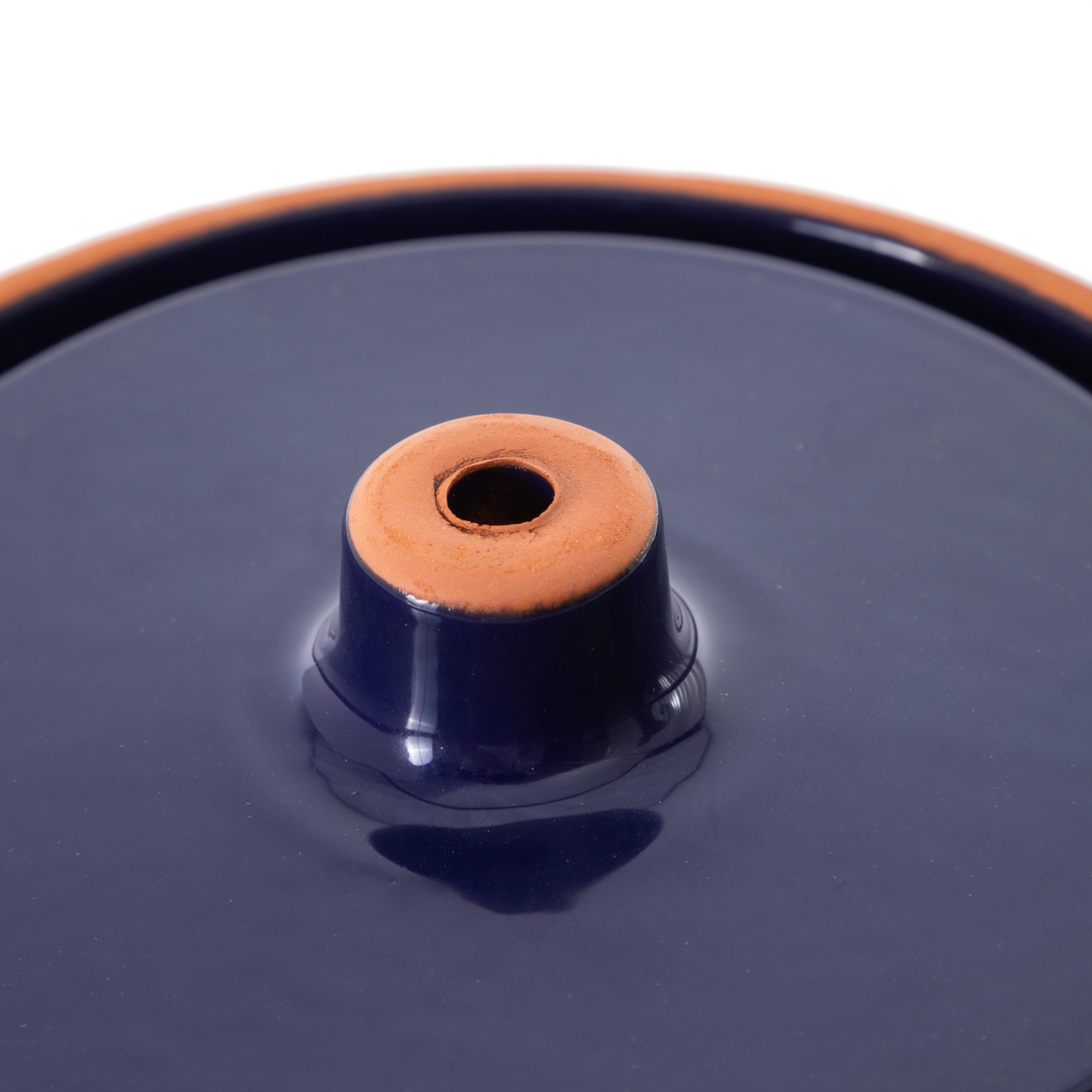 NATURAL KAPAKLI MİNİ GÜVEÇ LACİVERT 400ML