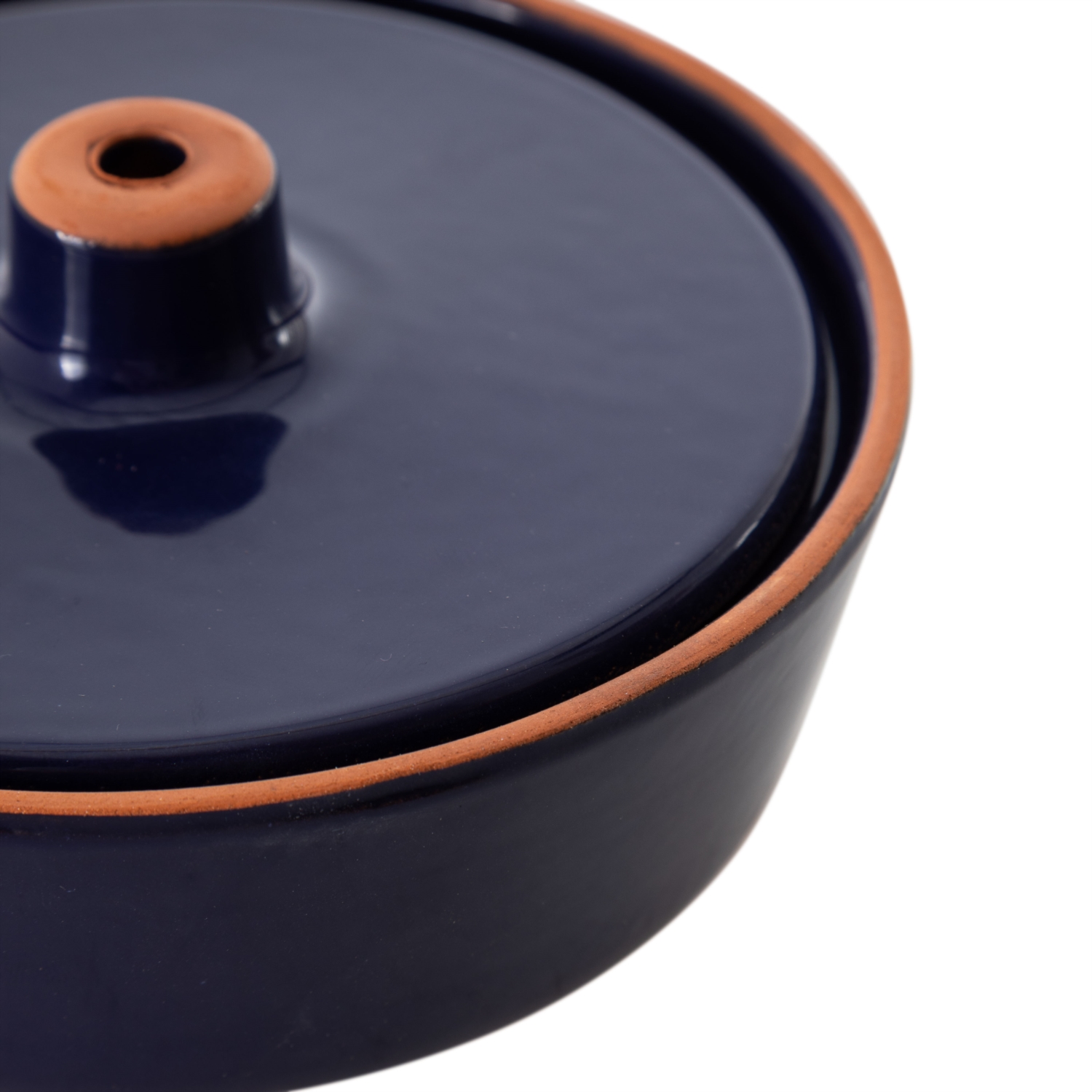 NATURAL KAPAKLI MİNİ GÜVEÇ LACİVERT 400ML