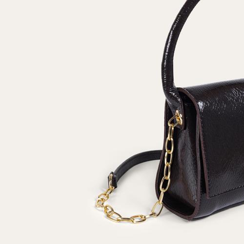  ZİNCİR ASKILI SUNİ DERİ OMUZ ÇANTASI