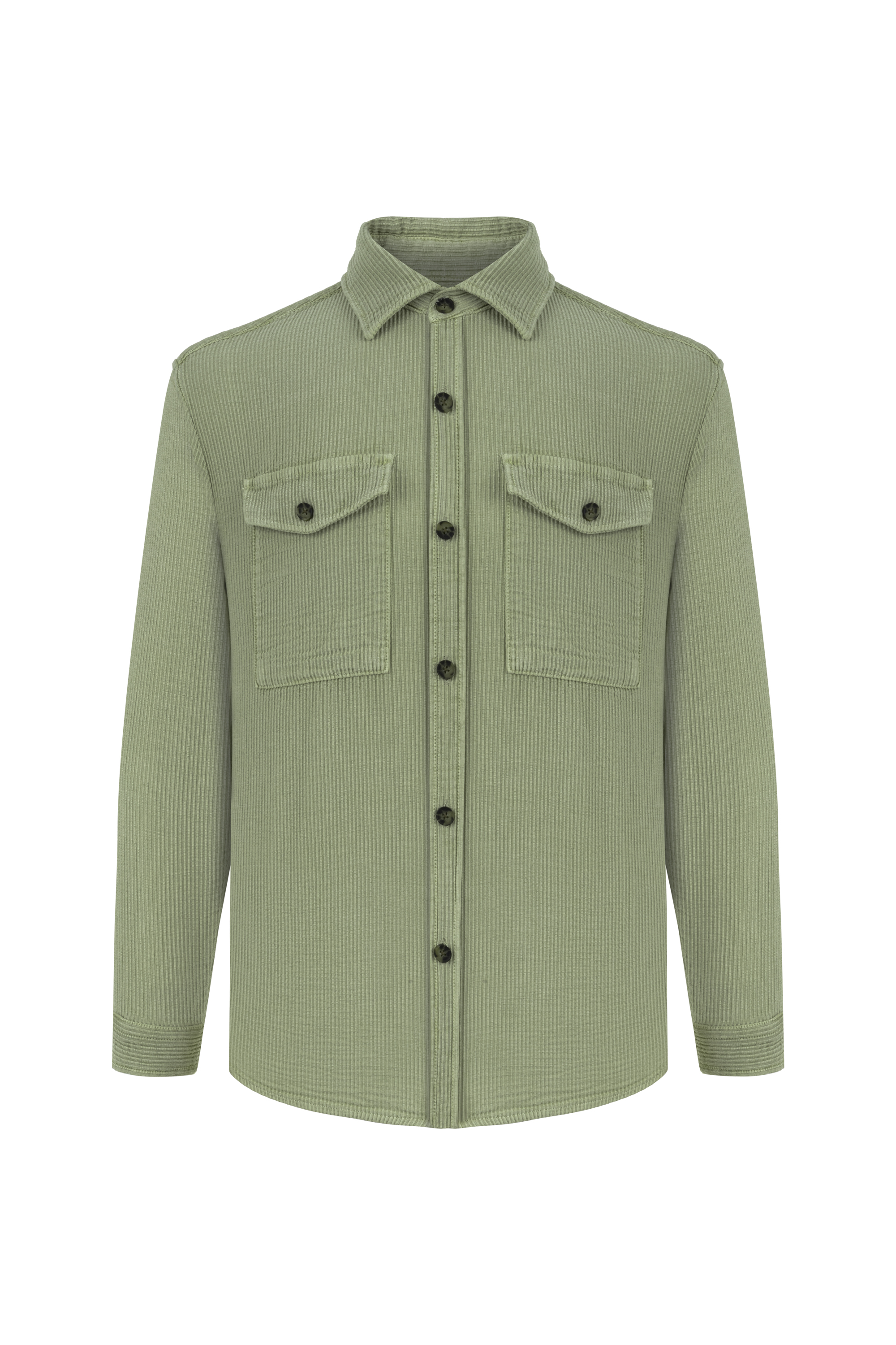 LİYOSEL KARIŞIMLI RAHAT KESİM GÖMLEK