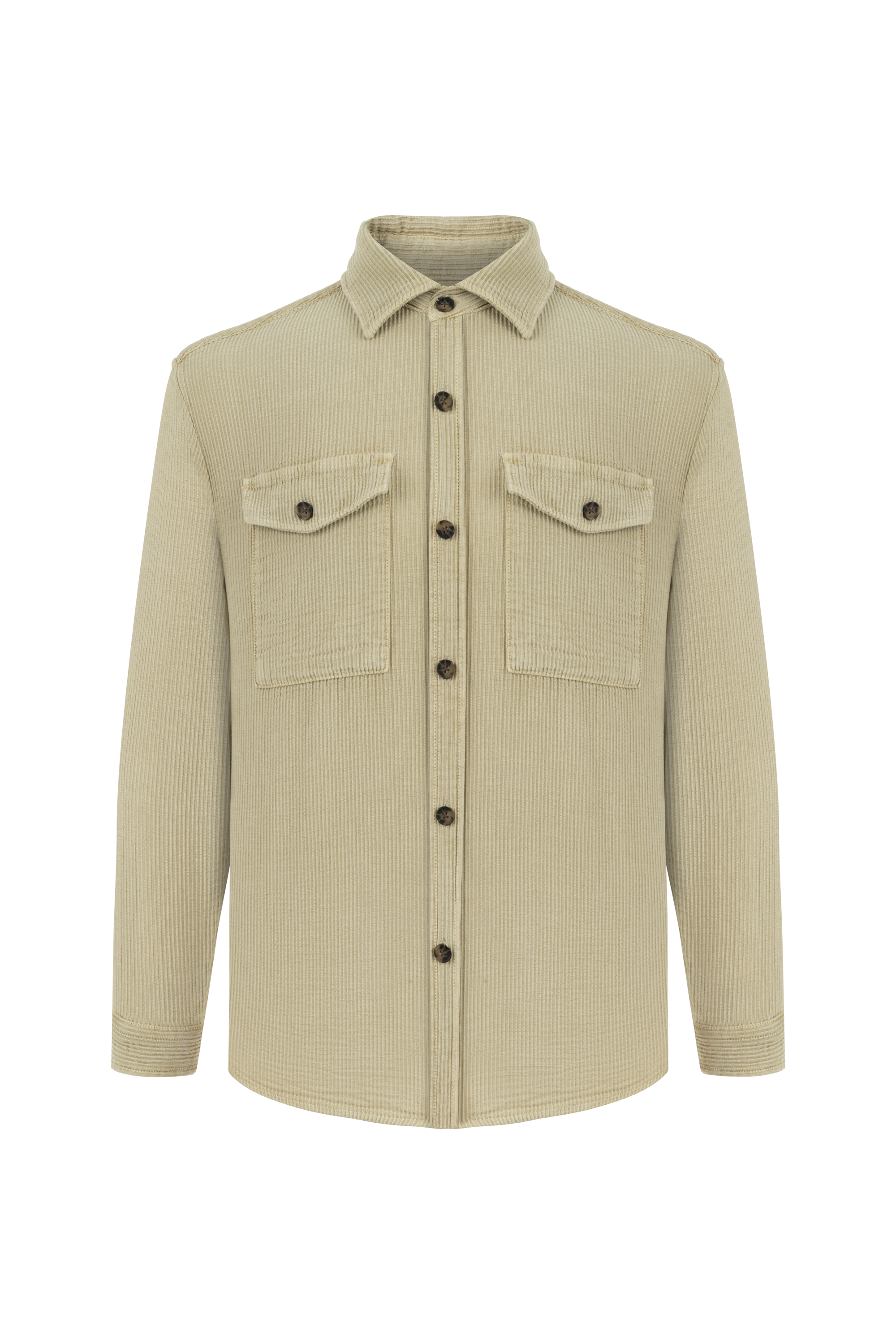 LİYOSEL KARIŞIMLI RAHAT KESİM GÖMLEK