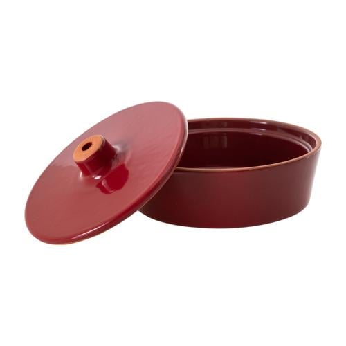  NATURAL KAPAKLI MİNİ GÜVEÇ KIRMIZI 400ML