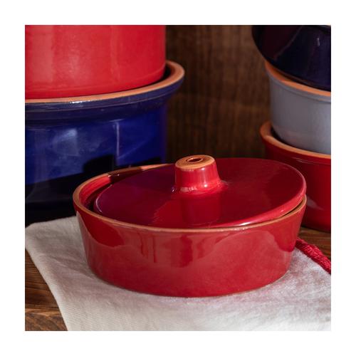  NATURAL KAPAKLI MİNİ GÜVEÇ KIRMIZI 400ML