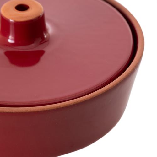  NATURAL KAPAKLI MİNİ GÜVEÇ KIRMIZI 400ML