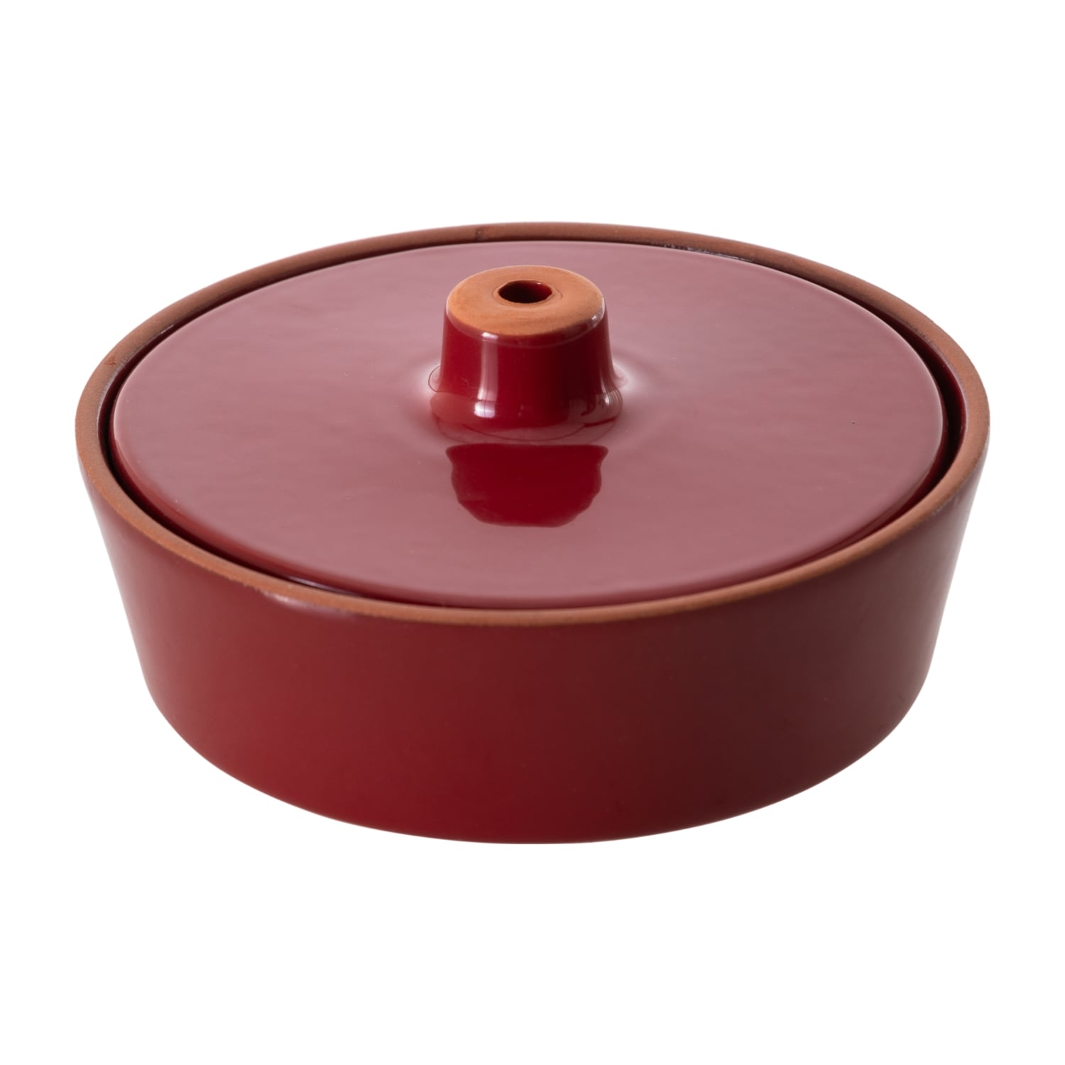 NATURAL KAPAKLI MİNİ GÜVEÇ KIRMIZI 400ML