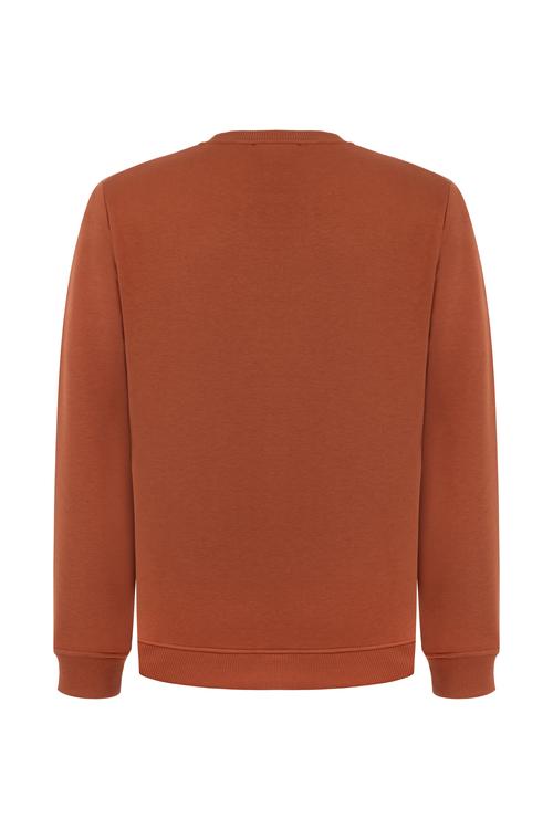  NAKIŞLI BİSİKLET YAKA SWEATSHIRT