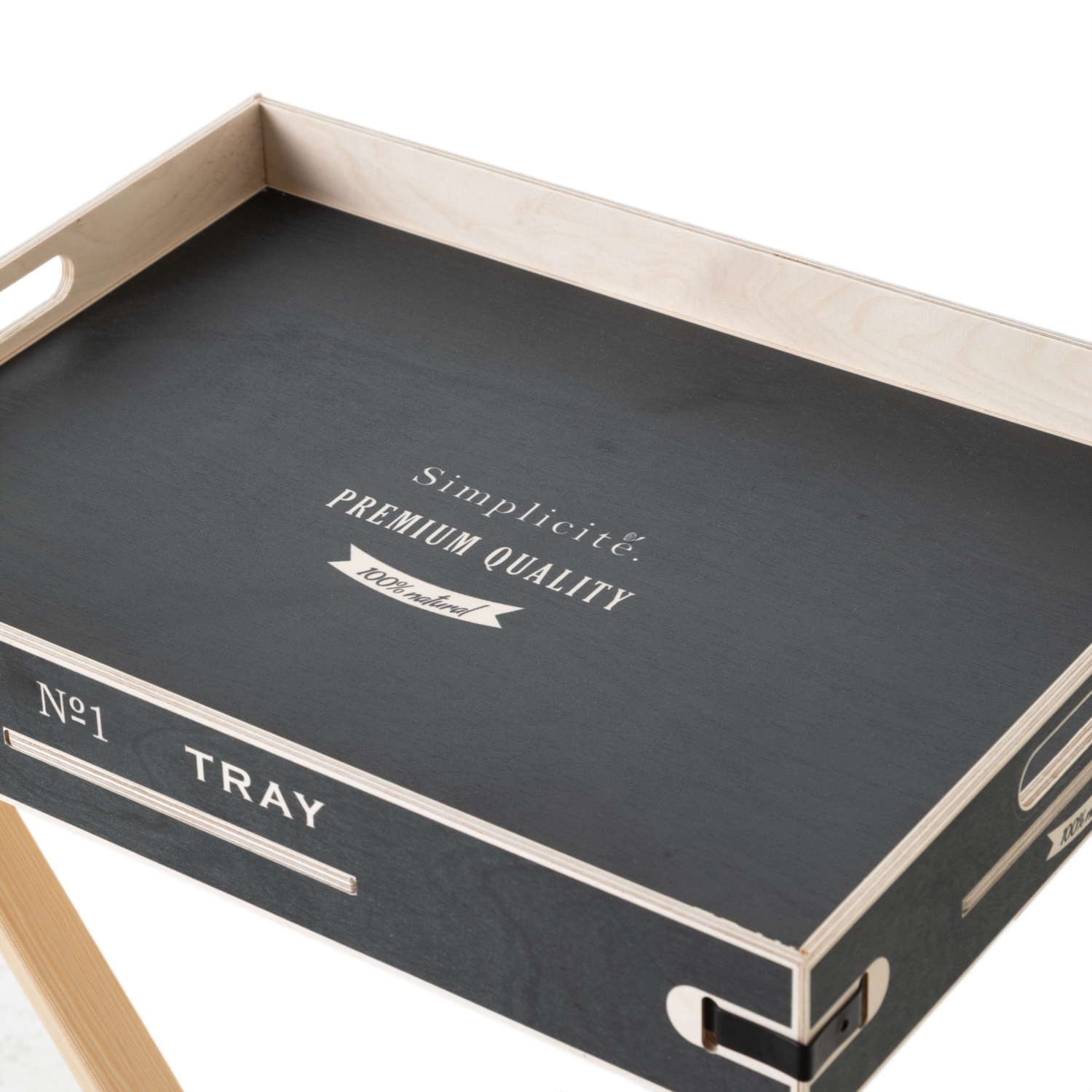 SIMPLICITIE AYAKLI TEPSİ 47X32 CM