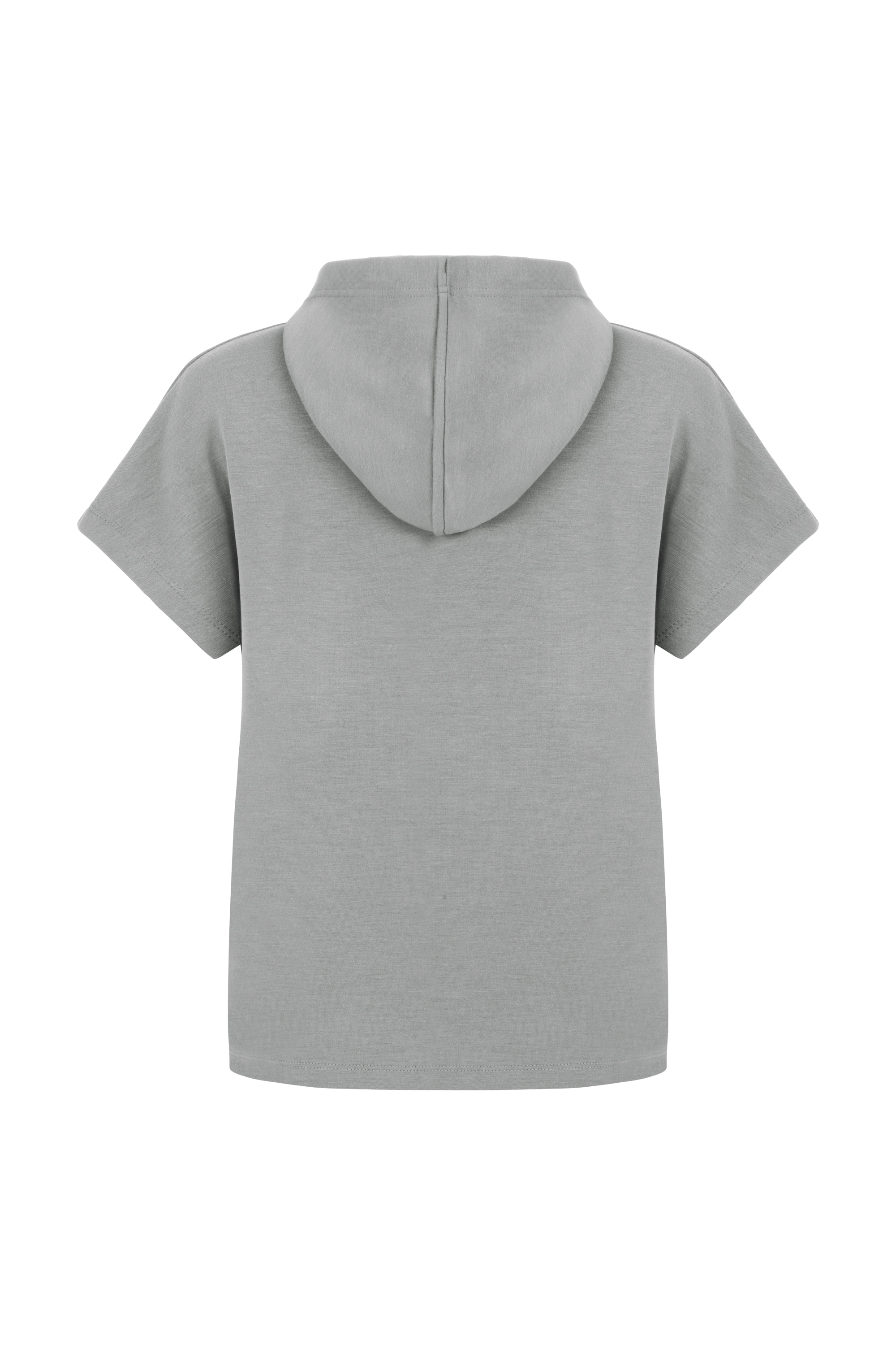 MODAL KARIŞIMLI KISA KOLLU SWEATSHIRT