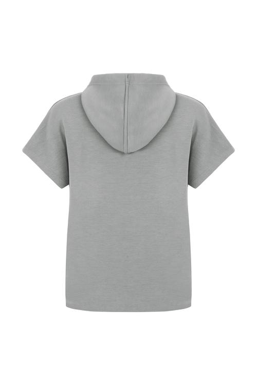  MODAL KARIŞIMLI KISA KOLLU SWEATSHIRT