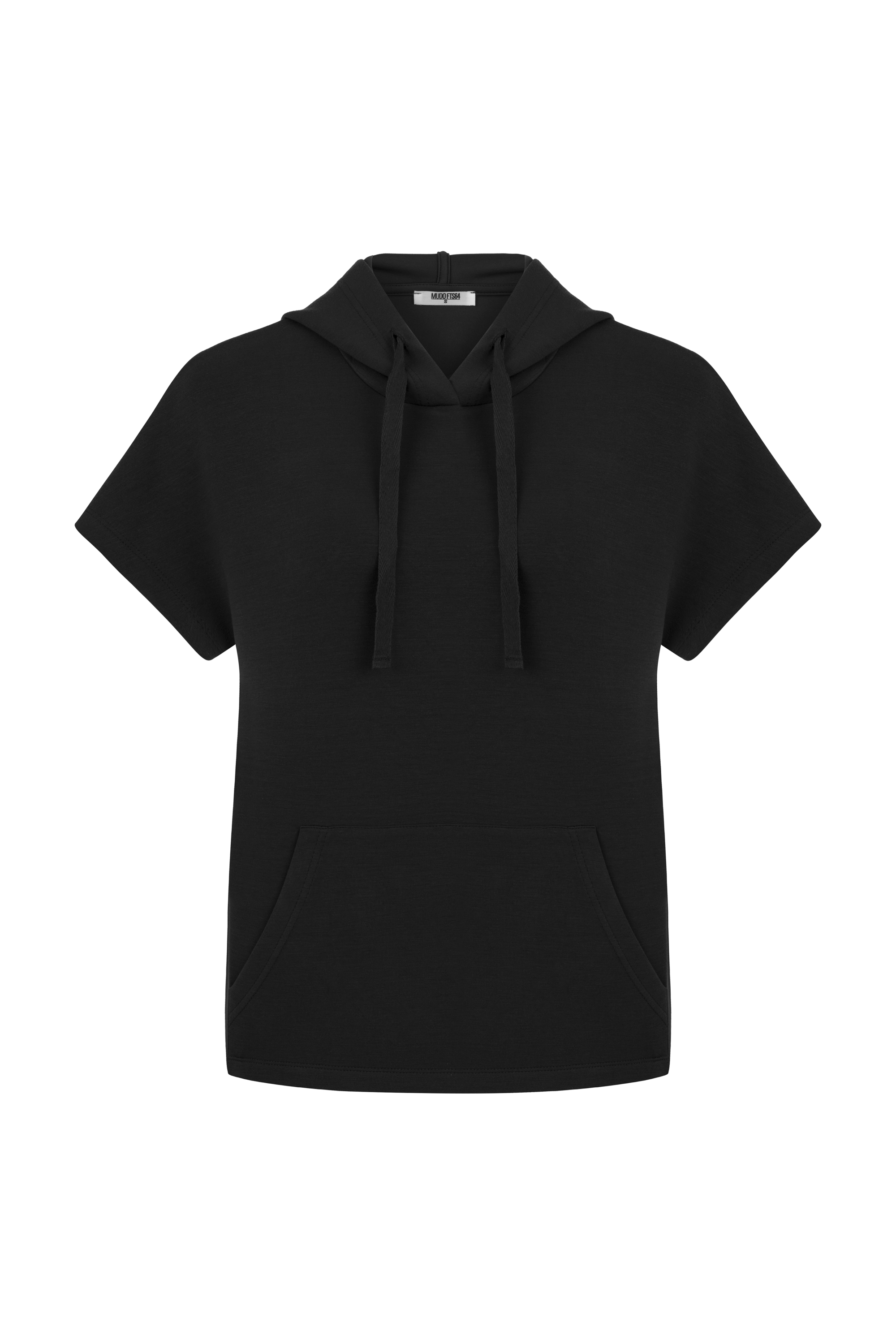 MODAL KARIŞIMLI KISA KOLLU SWEATSHIRT