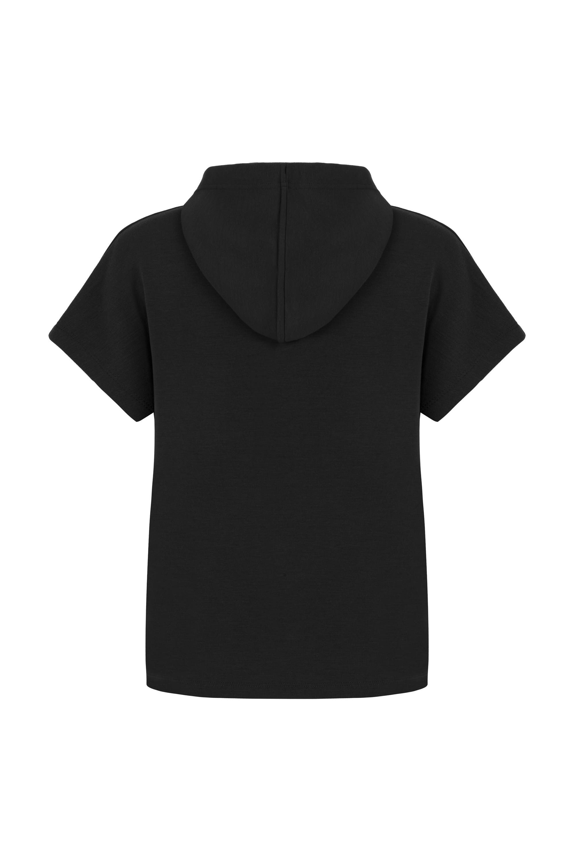 MODAL KARIŞIMLI KISA KOLLU SWEATSHIRT