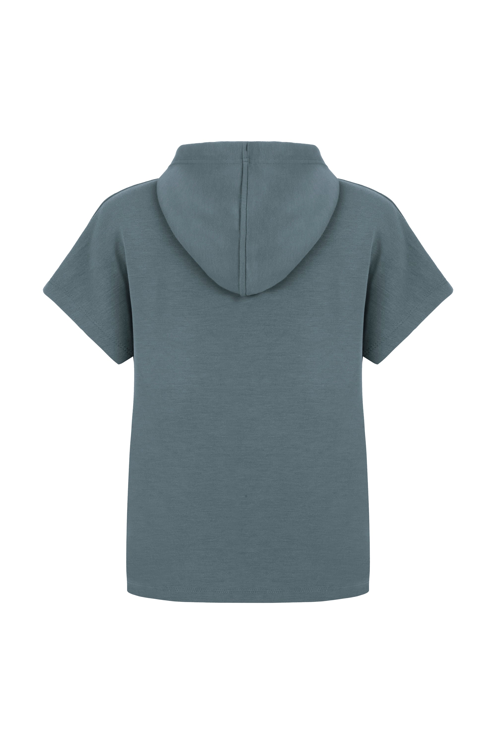 MODAL KARIŞIMLI KISA KOLLU SWEATSHIRT